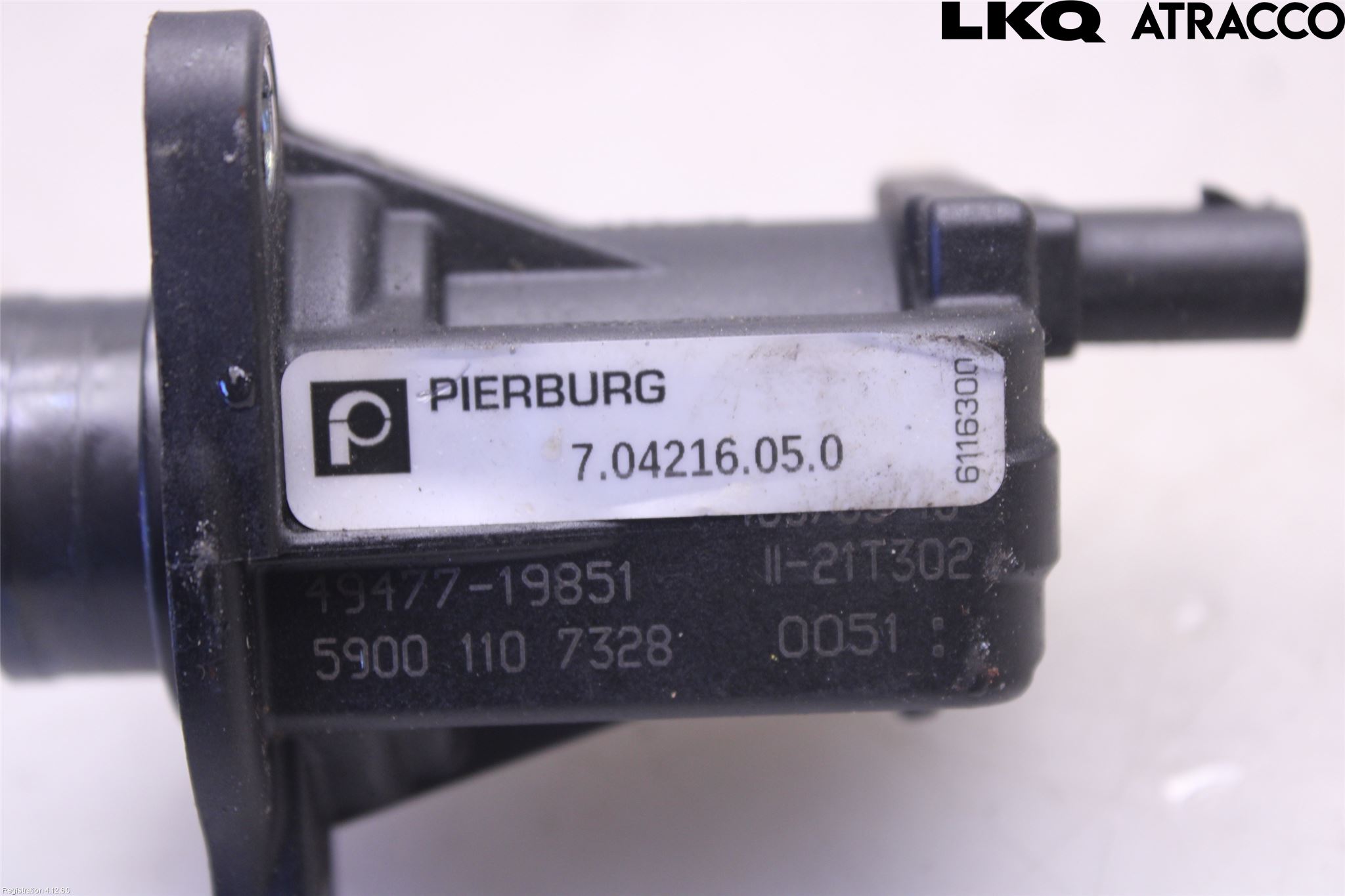 BMW 5 F10/F11/F18 09-17 Magnetventil Laddtryck
