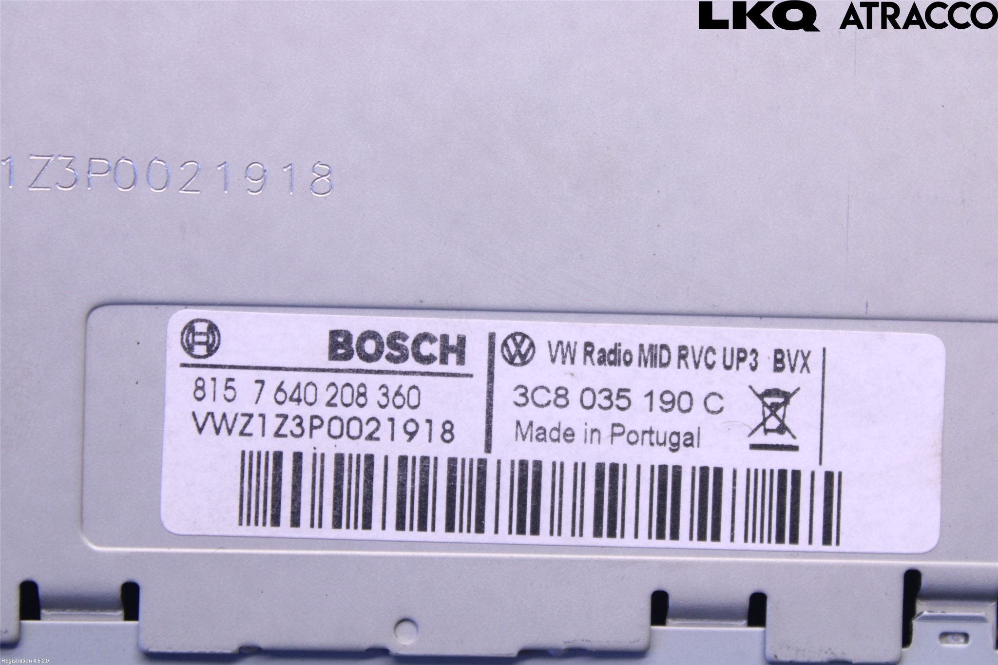 Volkswagen VW PASSAT 11-14 Cd Radio - Multimediapanel