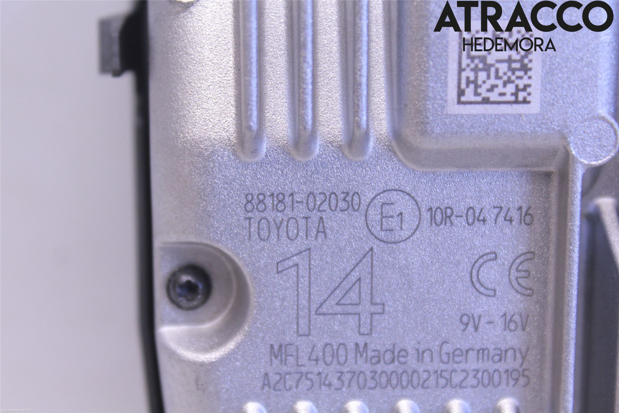 Toyota AURIS 13-19 Sensor Aktivt Kollisionsskydd
