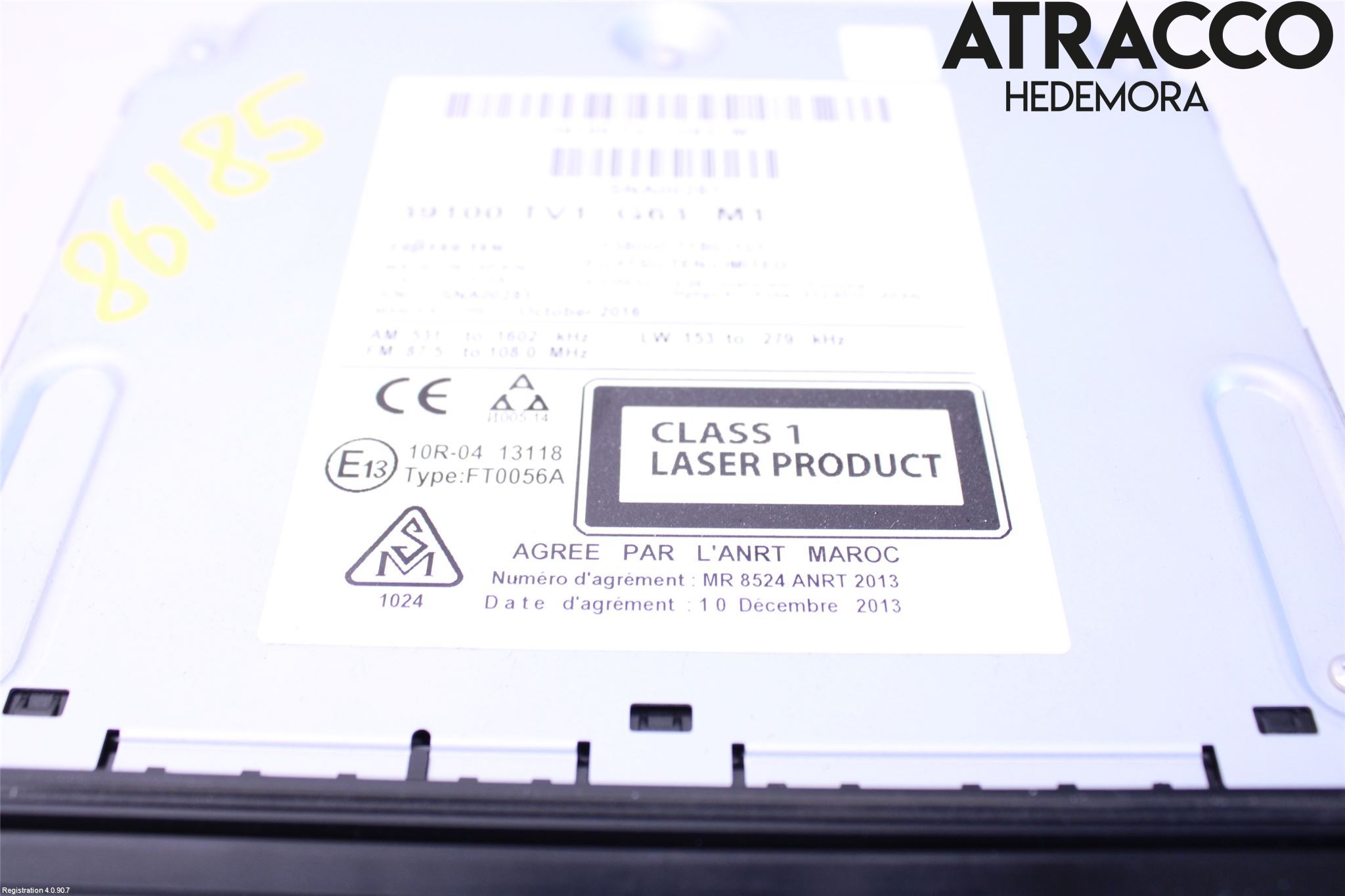 Honda CIVIC 12-16 Cd Radio - Multimediapanel