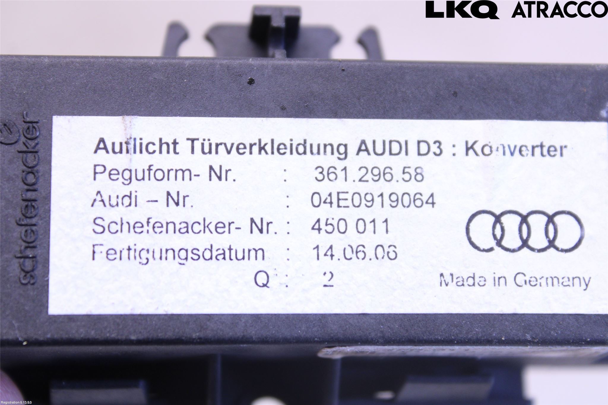 Audi A6/S6     05-11 Styrenhet Dörr