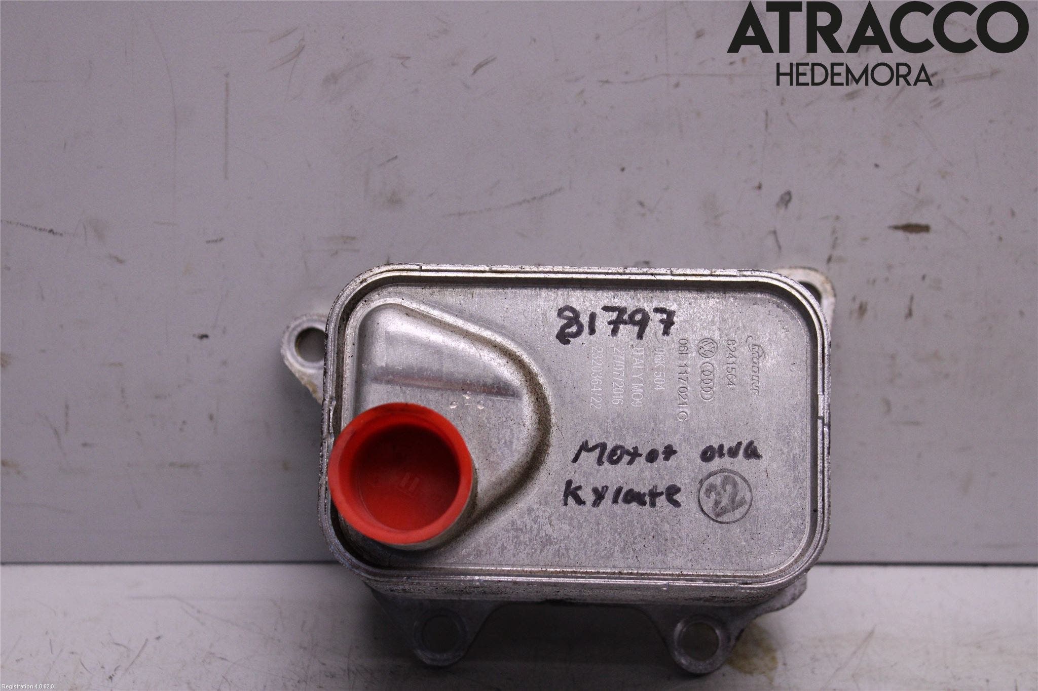 Audi A5 07-16 Oljekylare Motor