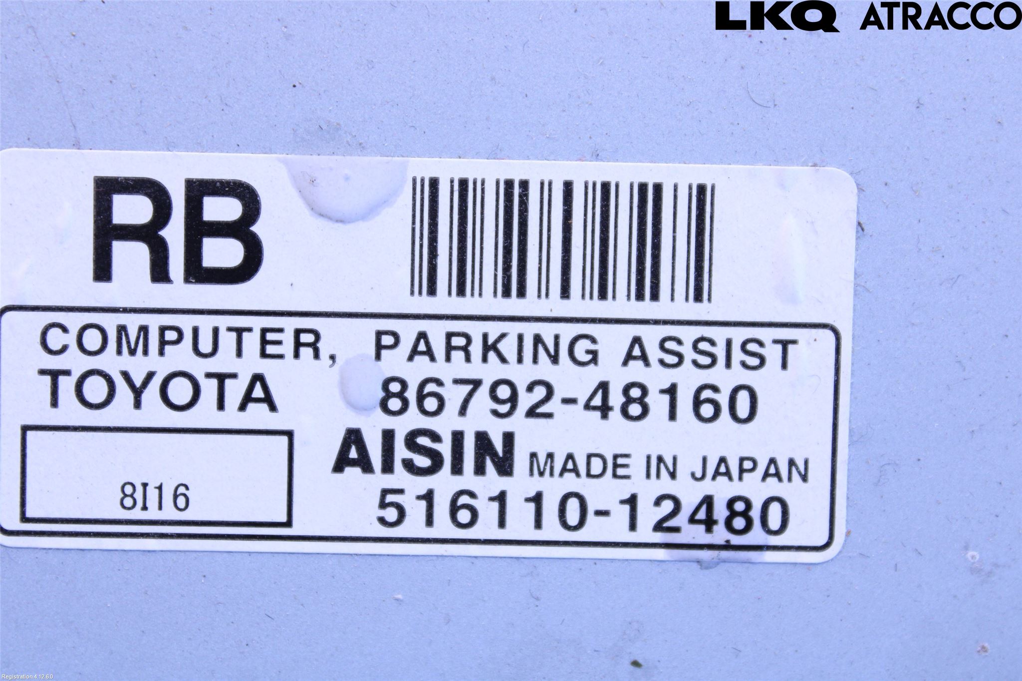 Lexus RX XU30 03-09 Styrenhet Parkeringshjälp
