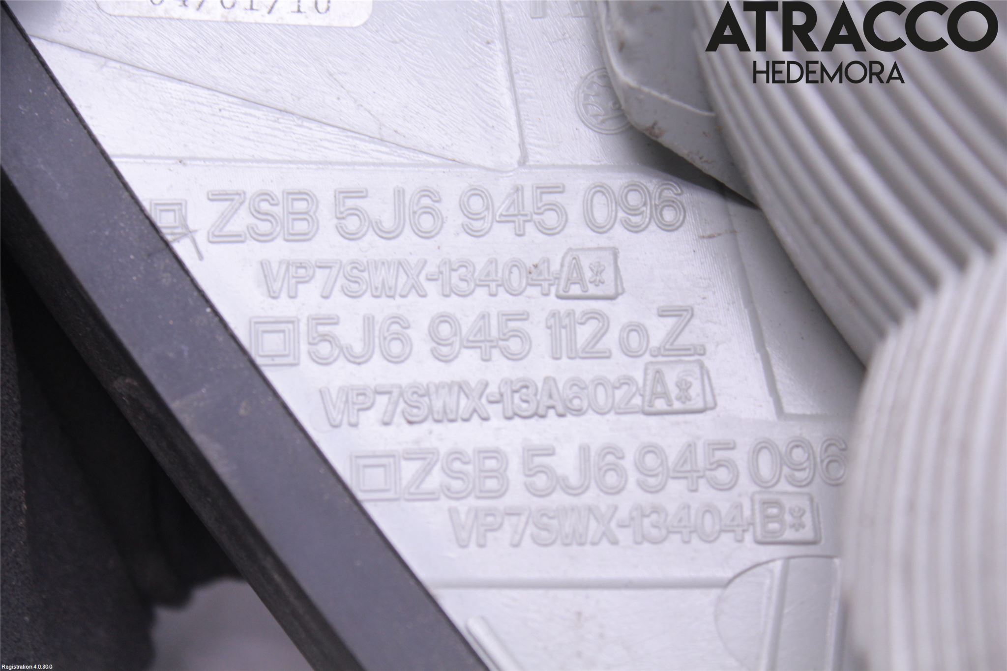 Skoda FABIA 07-14 Bakljus Höger