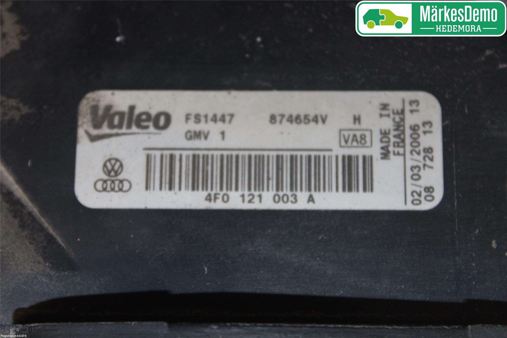 Audi A6/S6     05-11 Kylfläkt El