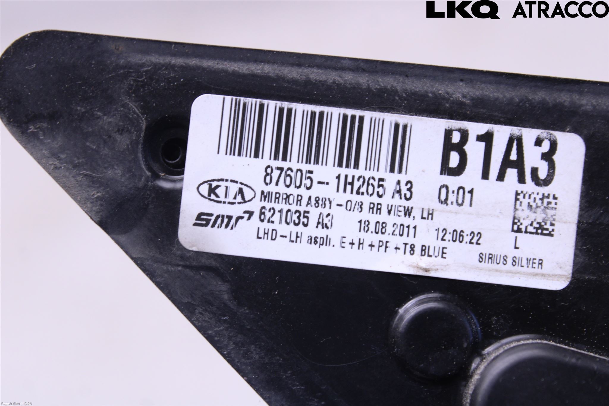 Kia CEED 06-12 Spegel Yttre El Vä