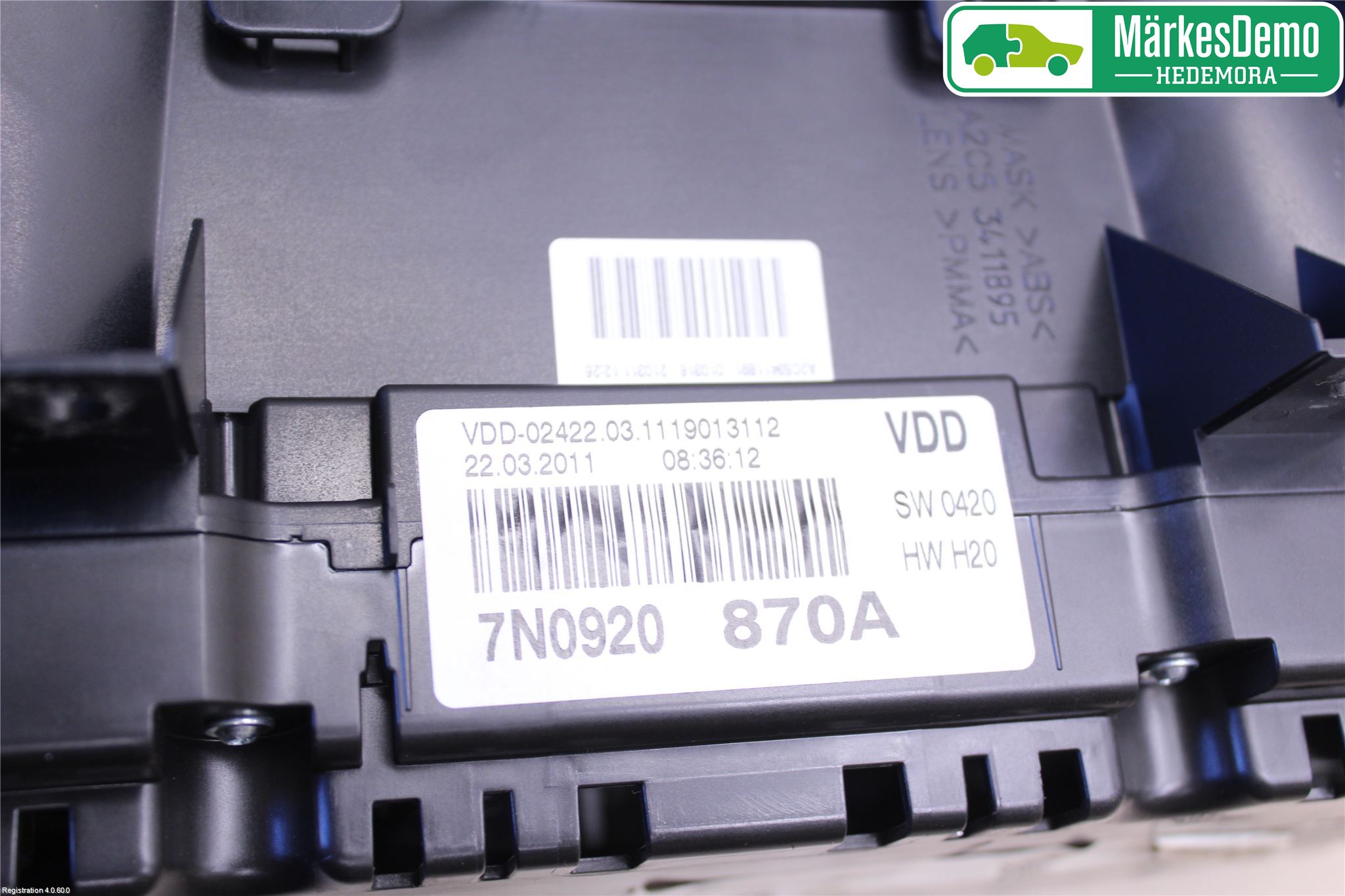 Volkswagen VW SHARAN 11- Instrument Komb