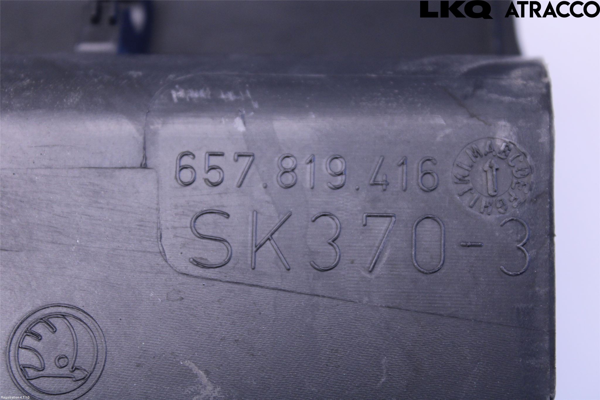 Skoda SCALA 19- Torpedplåt-Torpedplast