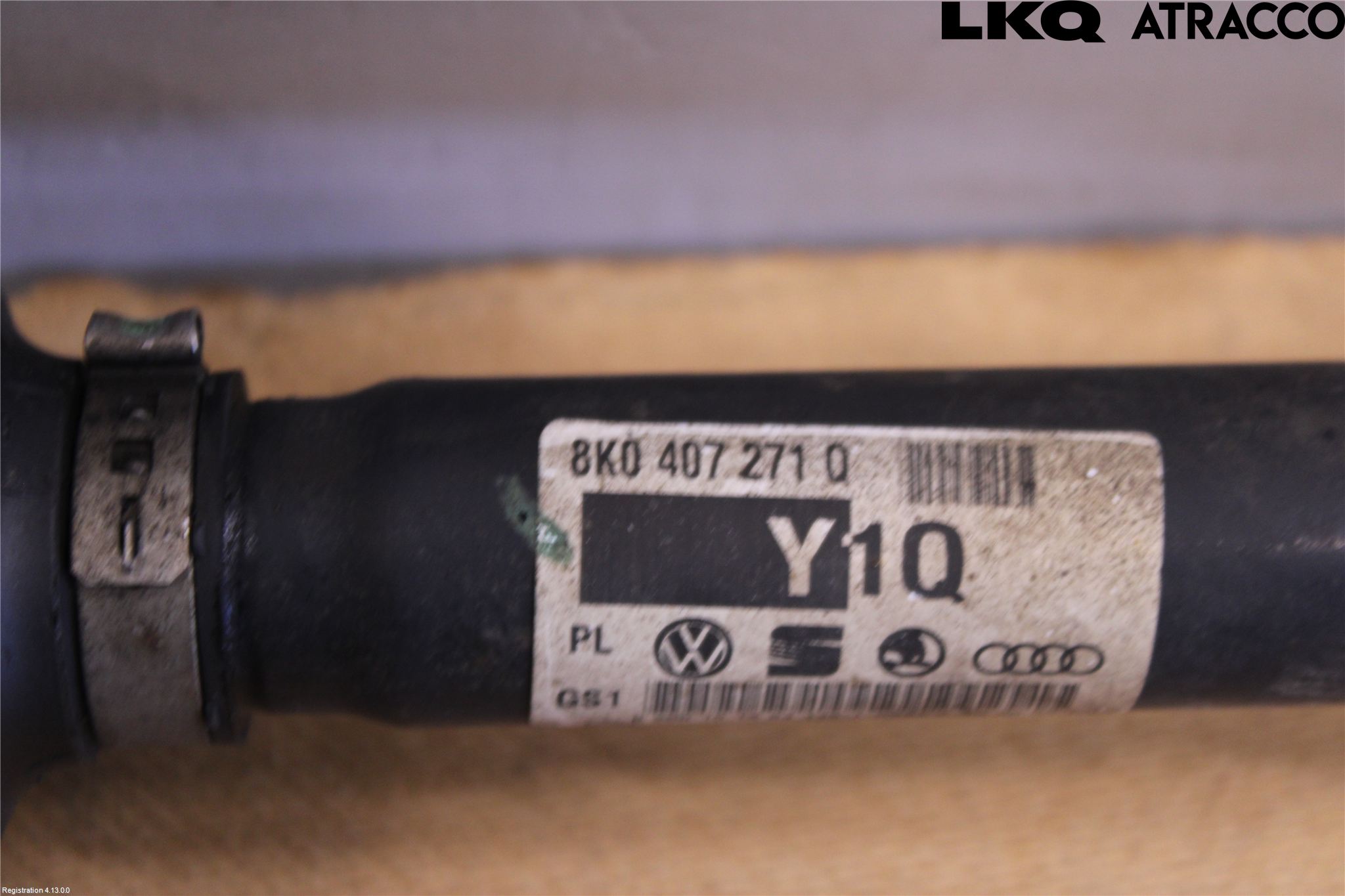 Audi A4/S4 08-11 Drivaxel Fram Höger