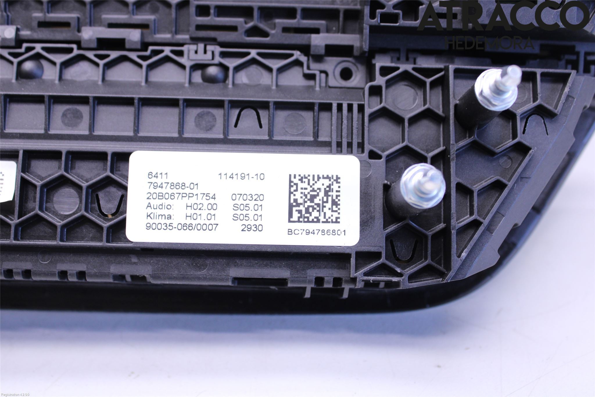 BMW 5 G30/G31/F90 17-23 Ac Styrenhet Ac Manöveren
