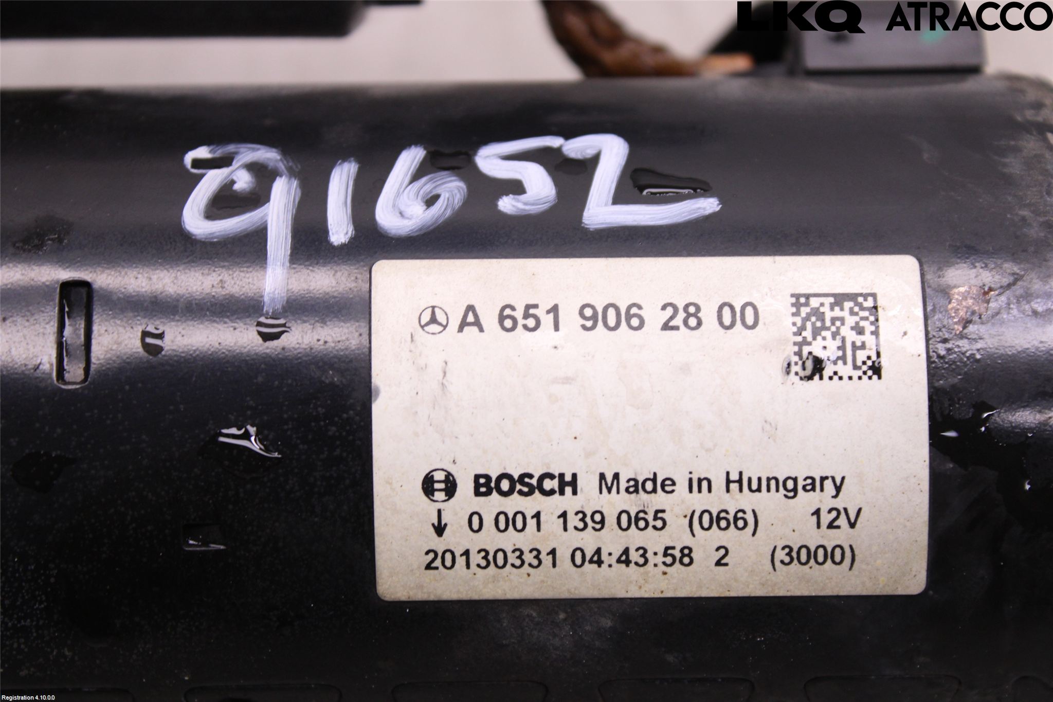 Mercedes-Benz MB C-KLASS (W204) 07-15 Startmotor Diesel