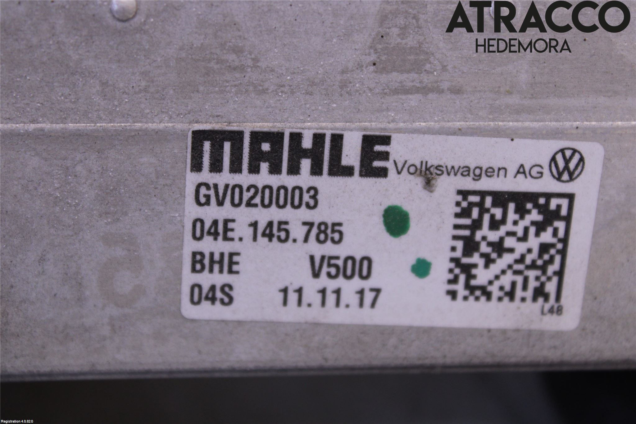 Skoda OCTAVIA (5E) 13-20 Laddluft-Intercooler Kyl