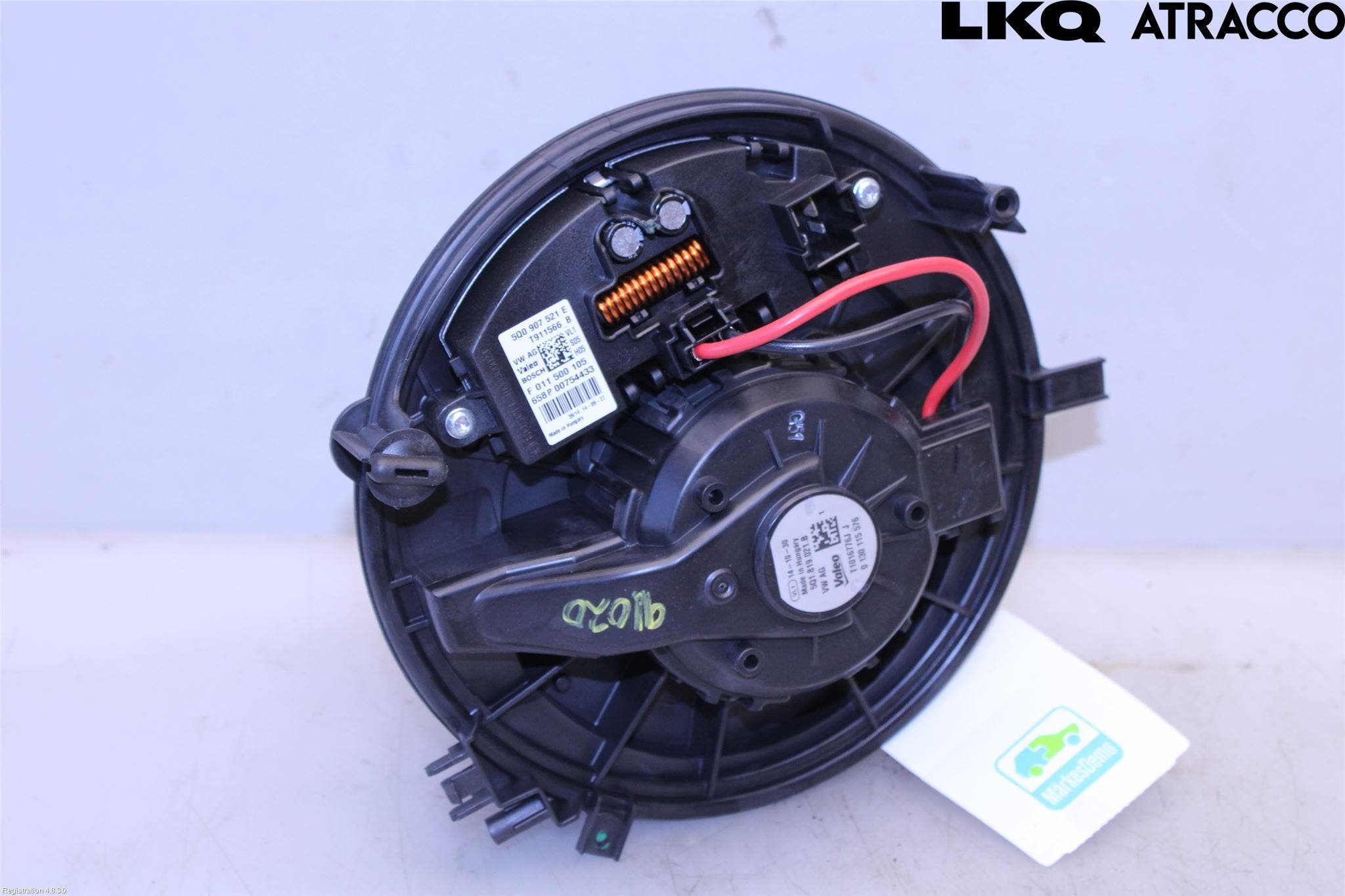 Volkswagen VW GOLF / E-GOLF VII 13-20 Ac Värmefläkt