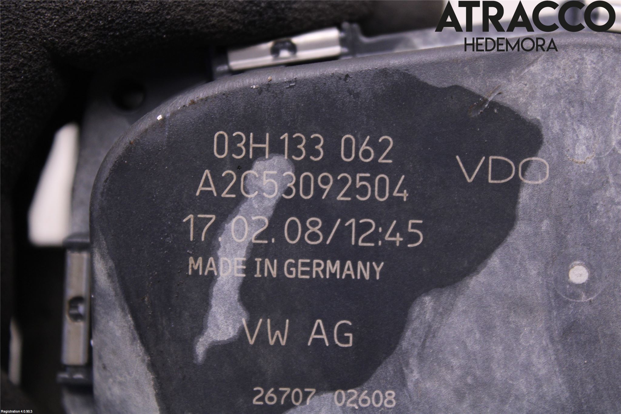 Volkswagen VW PASSAT 05-11 Injspjällhus
