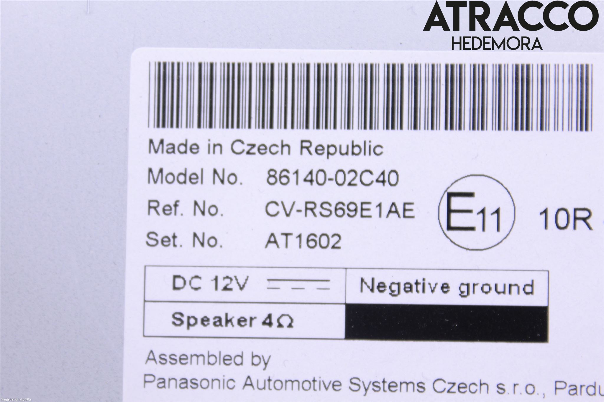 Toyota COROLLA 19- Cd Radio - Multimediapanel
