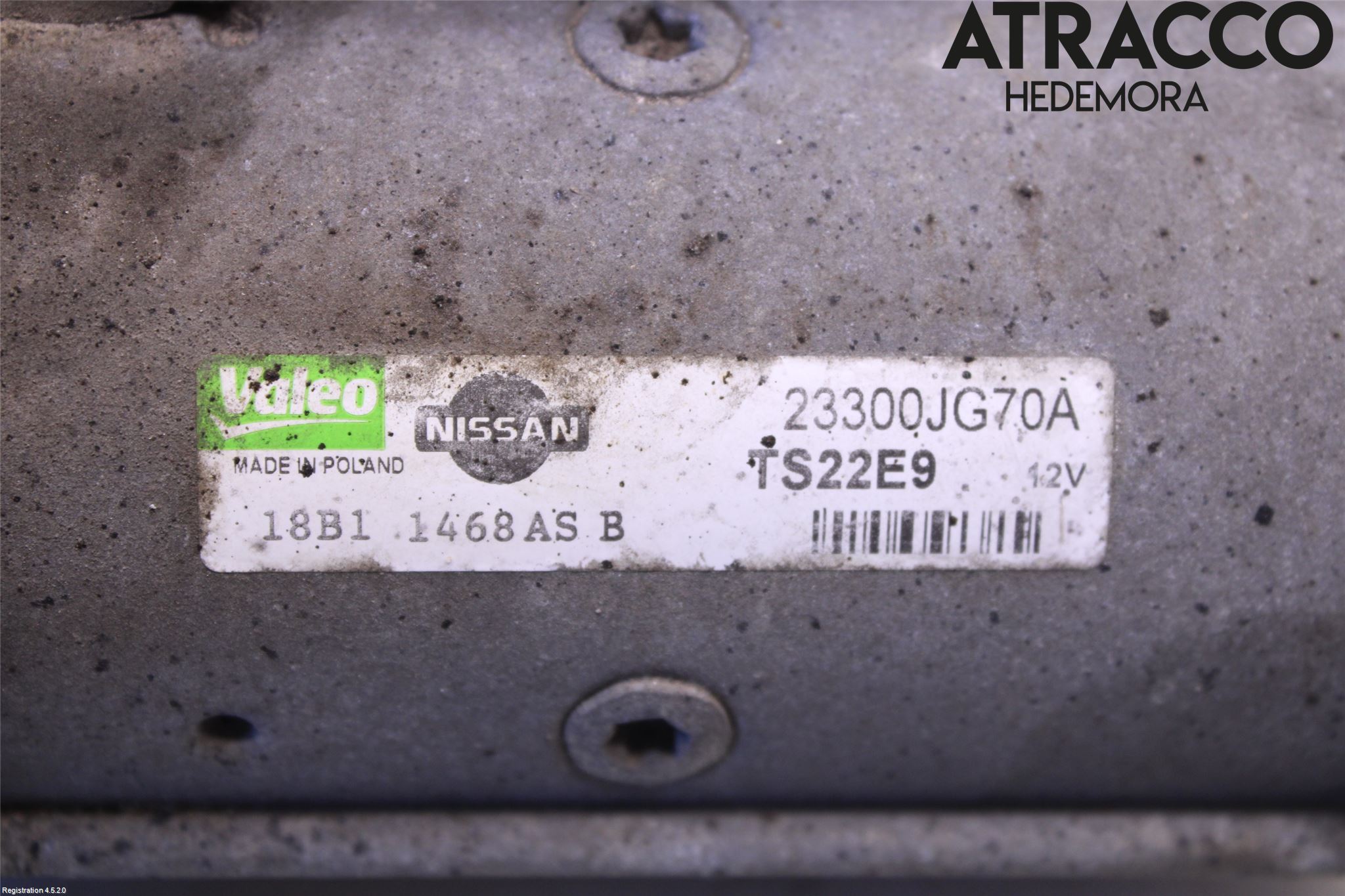 Nissan QASHQAI+2  08-10 Startmotor Diesel