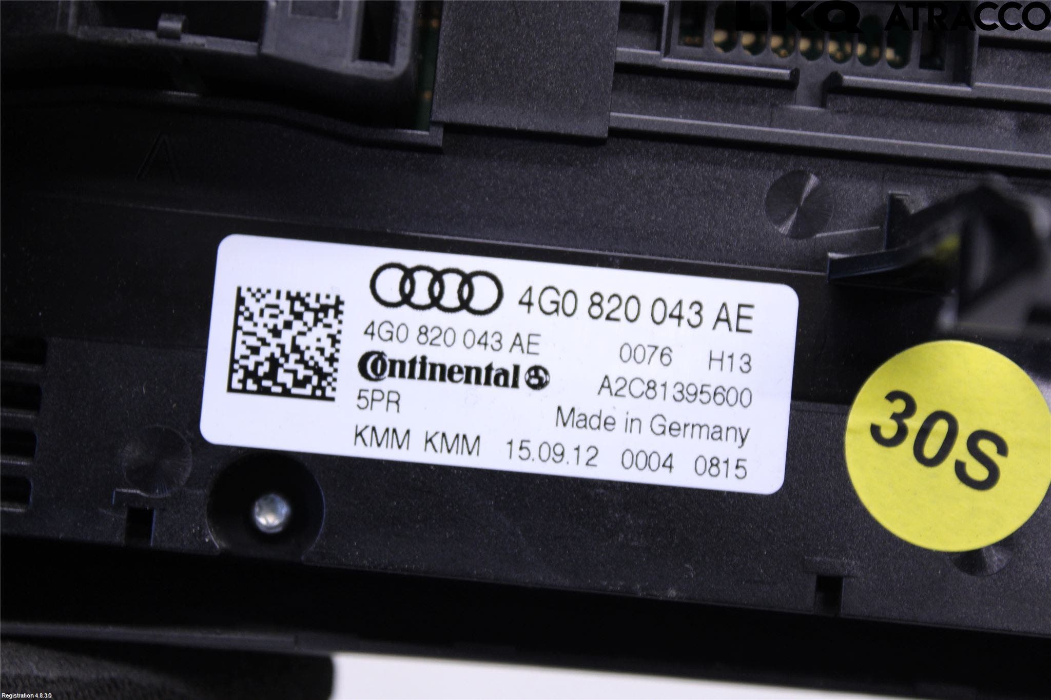 Audi A6 ALLROAD 12-18 Ac Styrenhet Ac Manöveren
