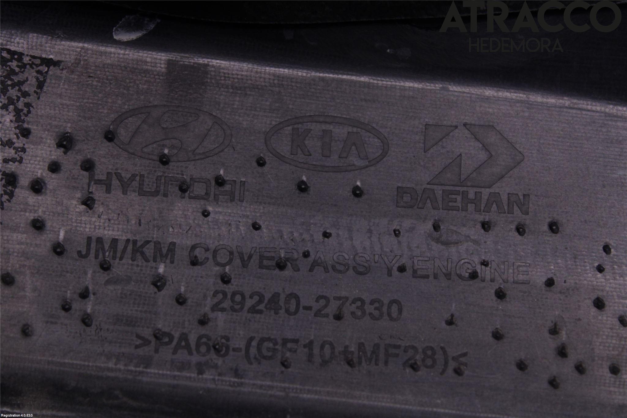 Hyundai TUCSON 05- Motorkåpa