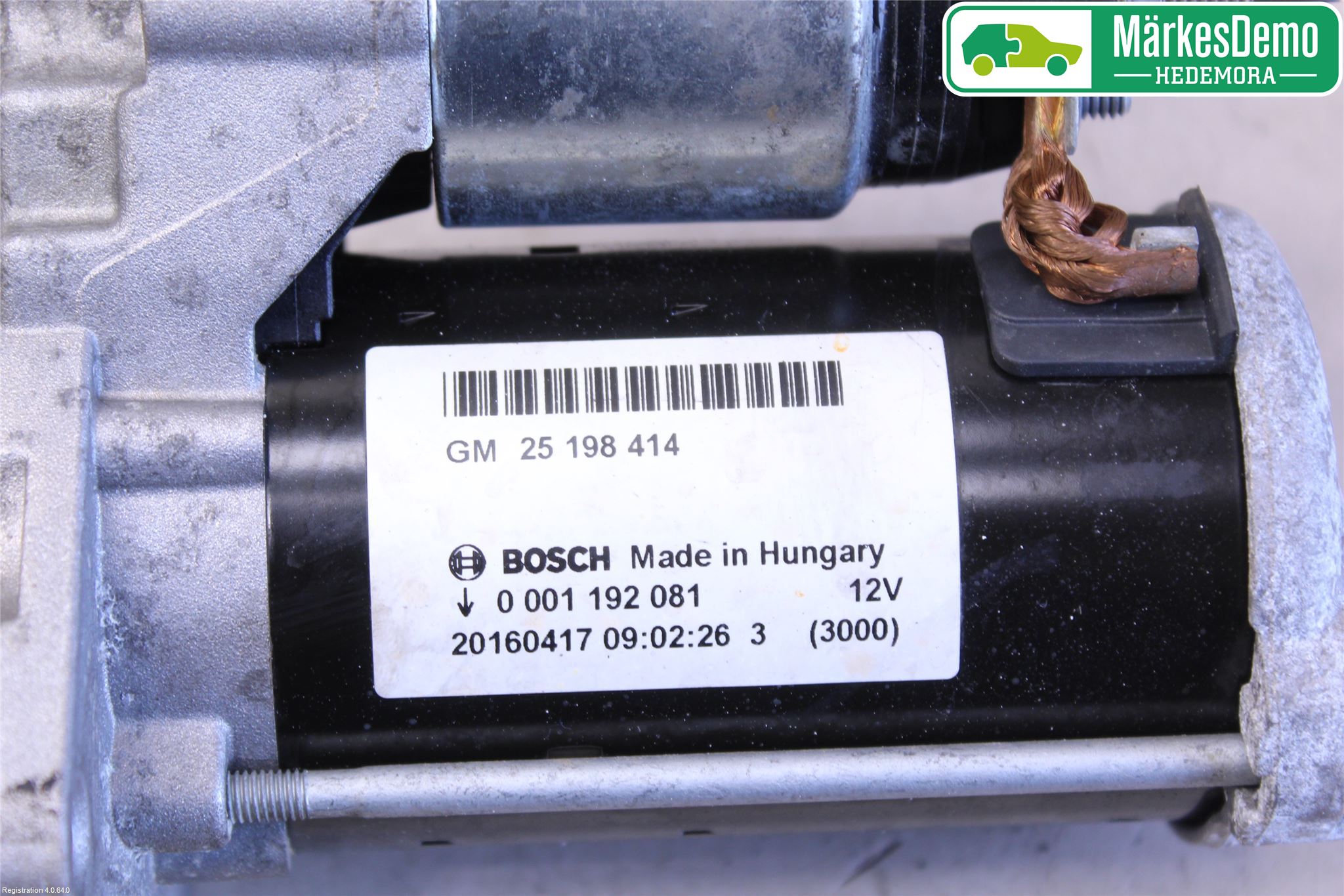 Opel CORSA E 15-19 Startmotor