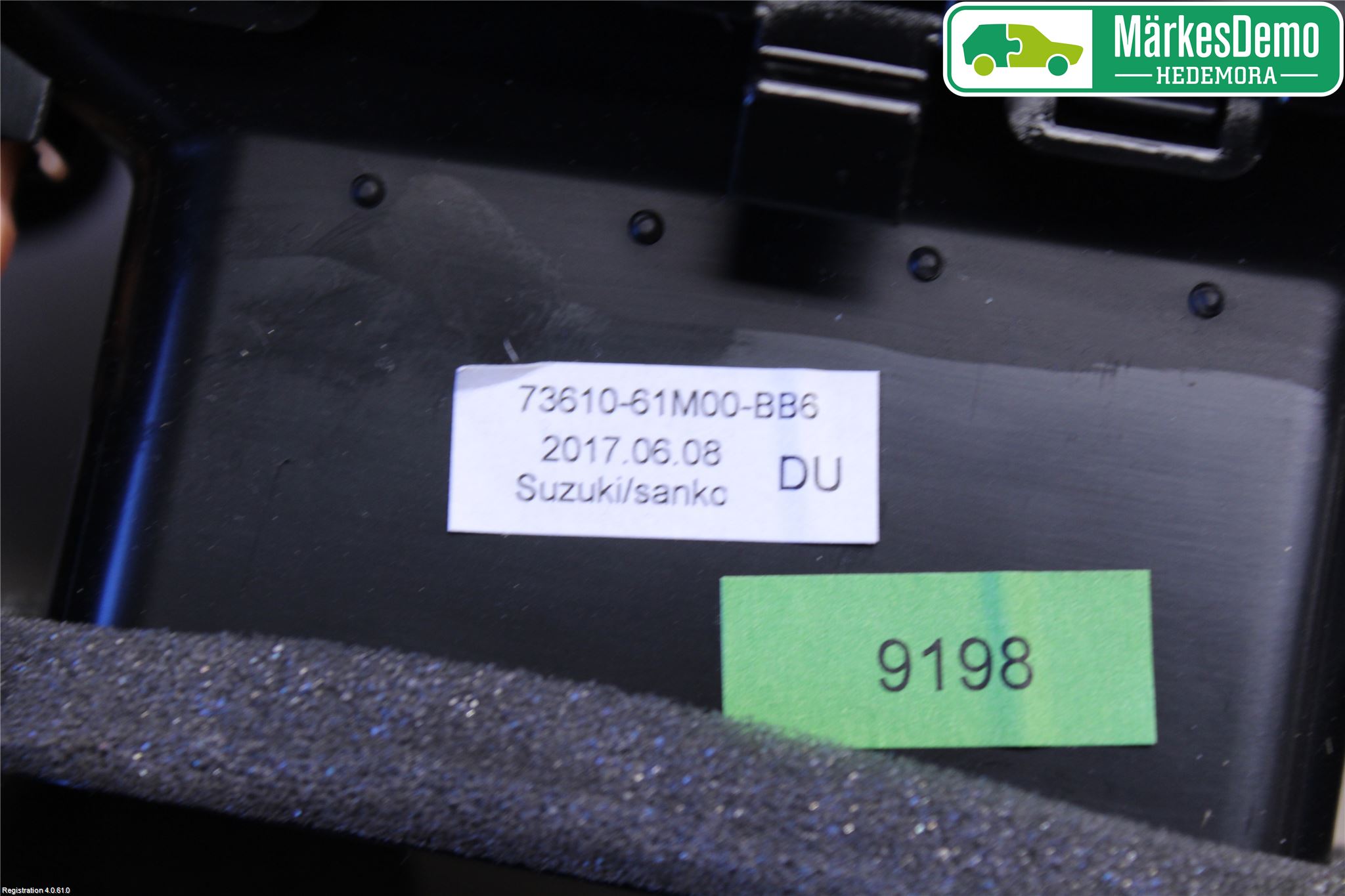 Suzuki SX4 S-CROSS 14-21 Defrosterkanal-Munstycke