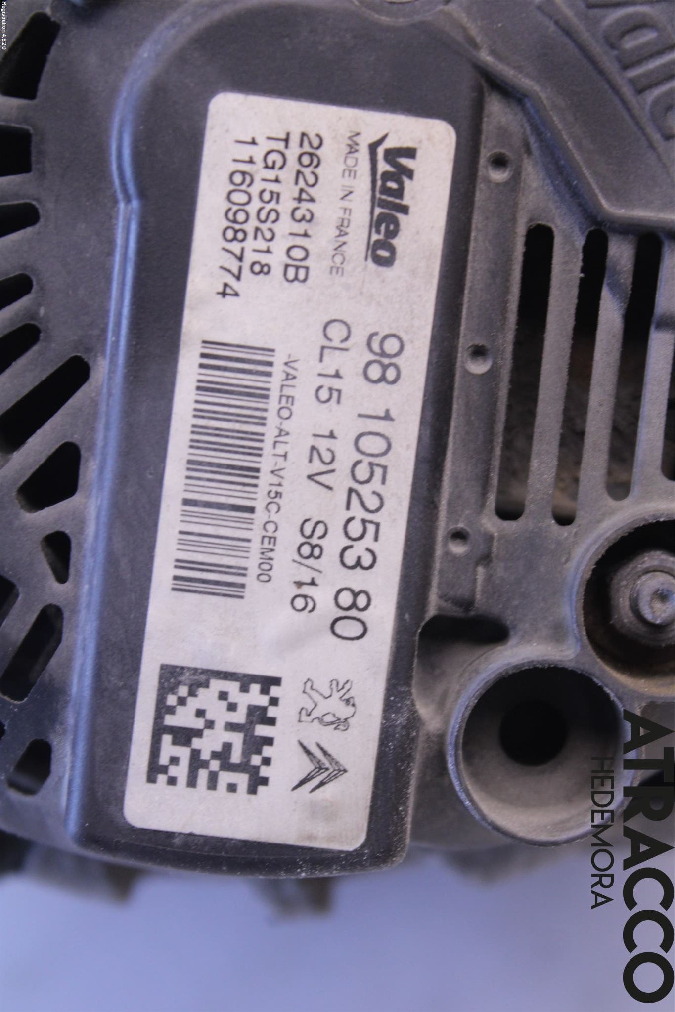 Peugeot PEUGOT 208 16-19 Generator