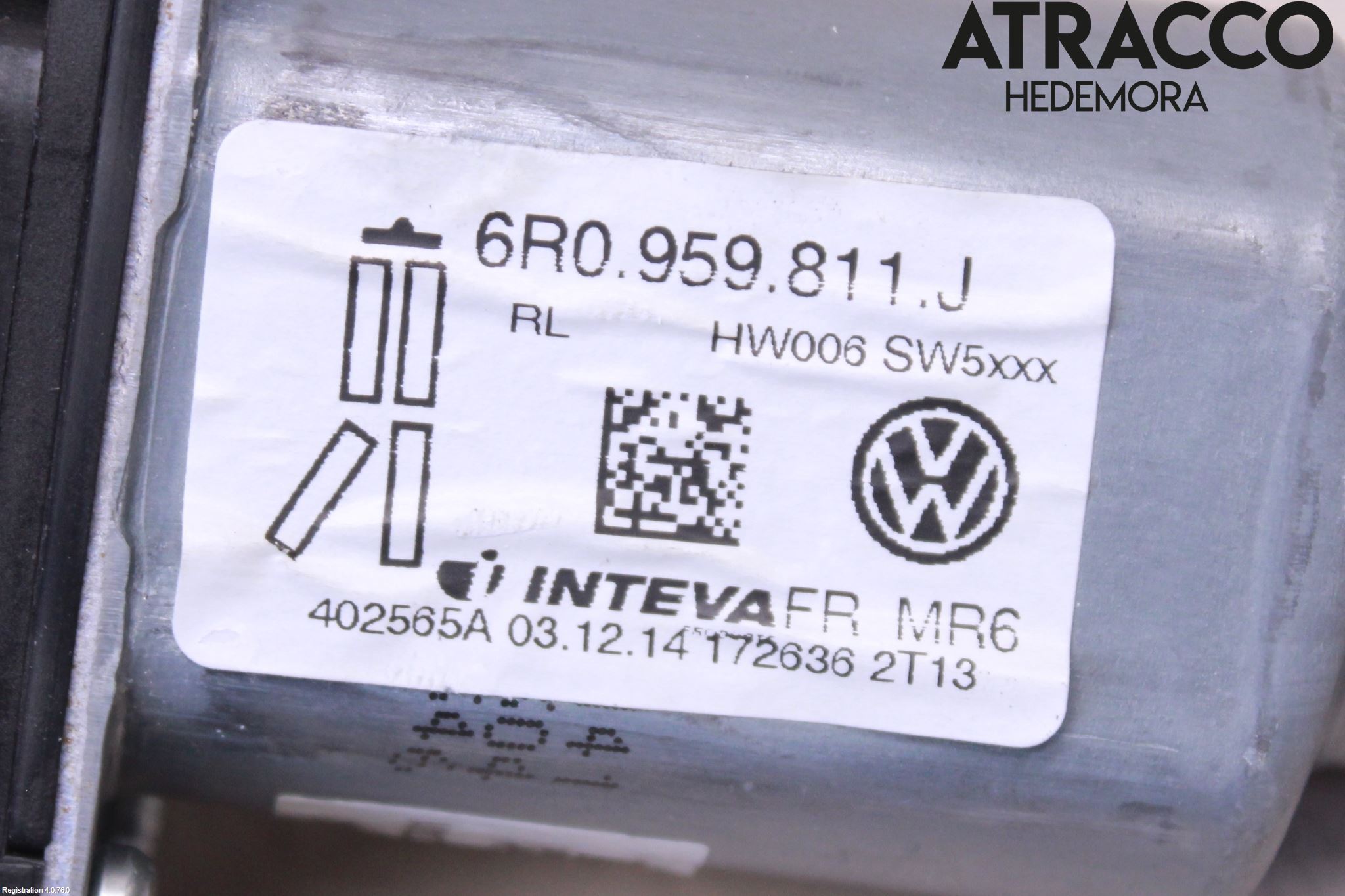 Skoda ROOMSTER Fönsterhiss El Kompl