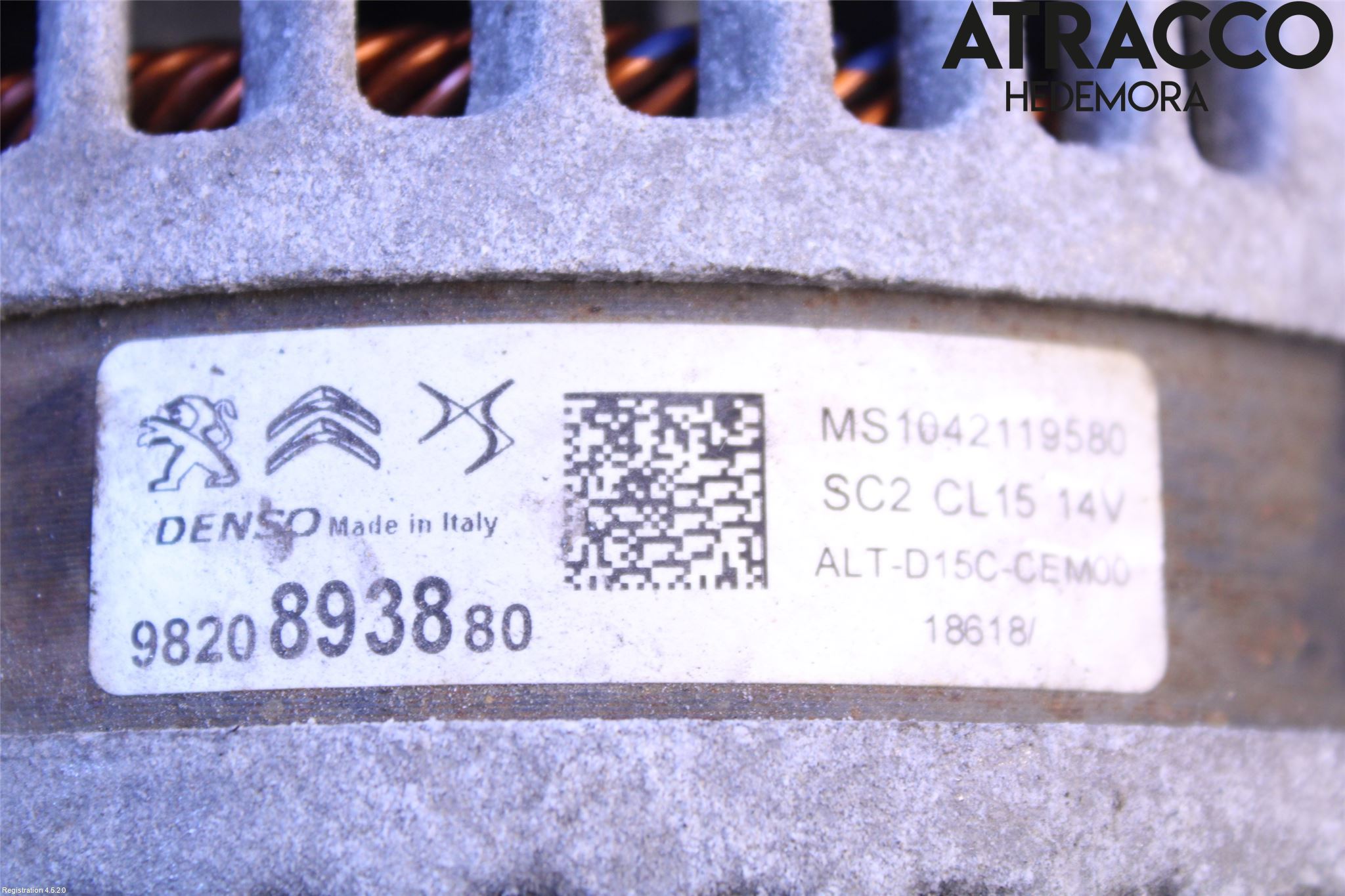 Citroen BERLINGO/E-BERLINGO 19- Generator