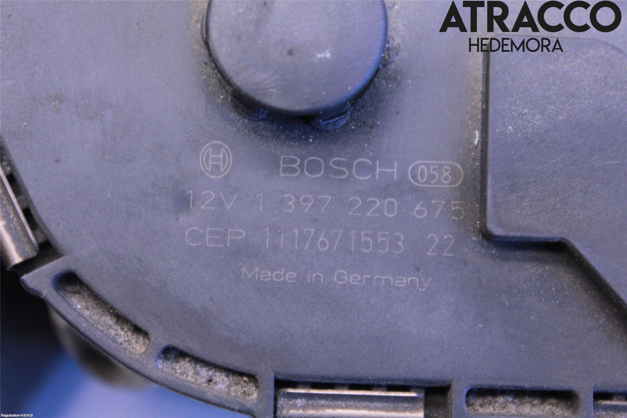 Ford S-MAX 06-15 Torkarmotor Vindruta