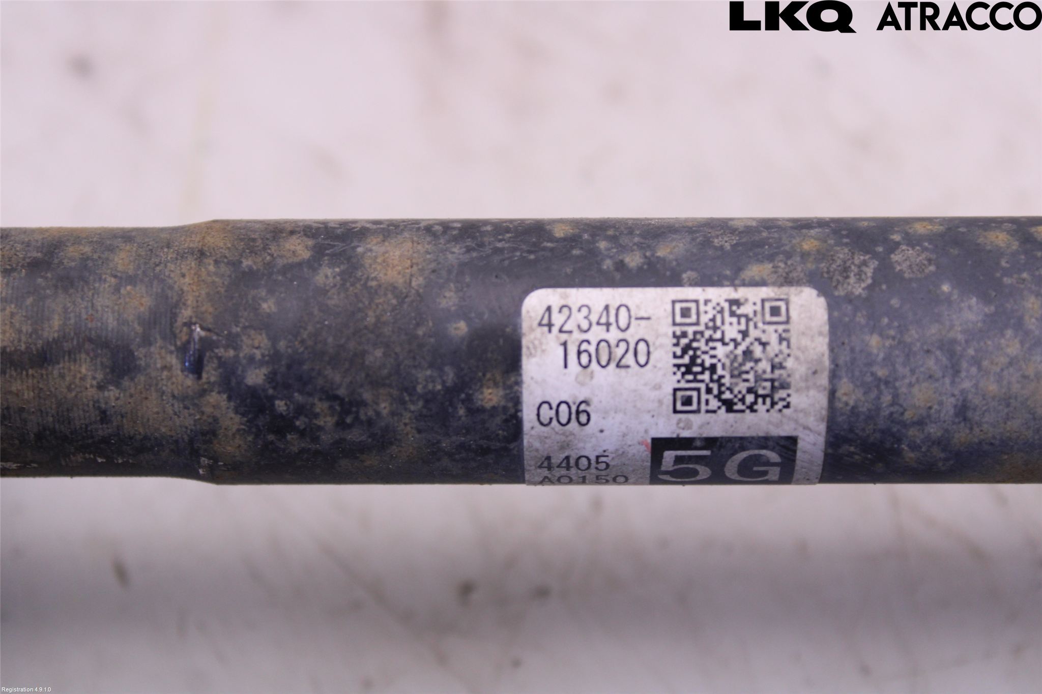 Toyota COROLLA CROSS XG10 22- Drivaxel Bak Vänster