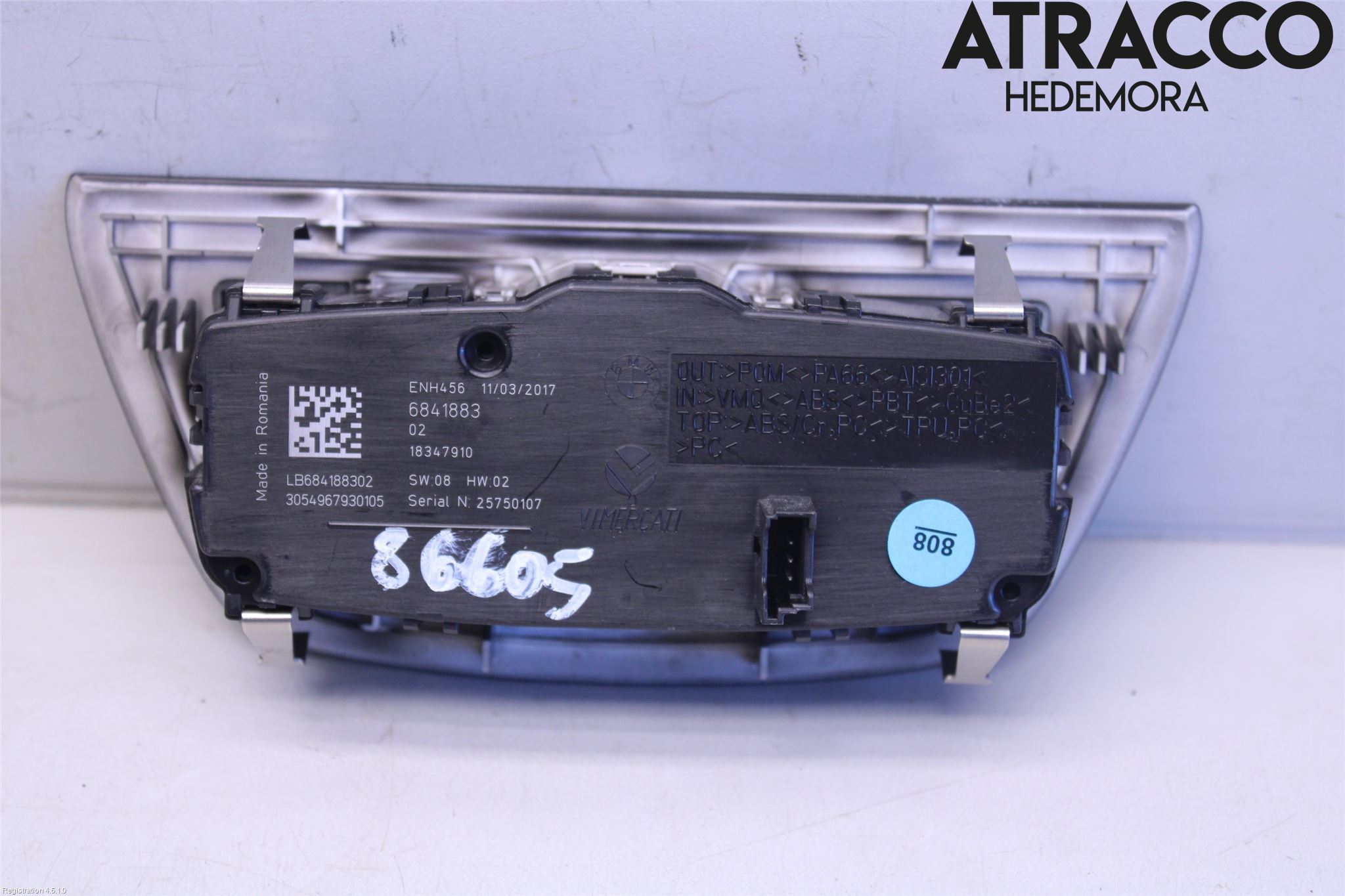 BMW 5 G30/G31/F90 17-23 Strömställare Ljus
