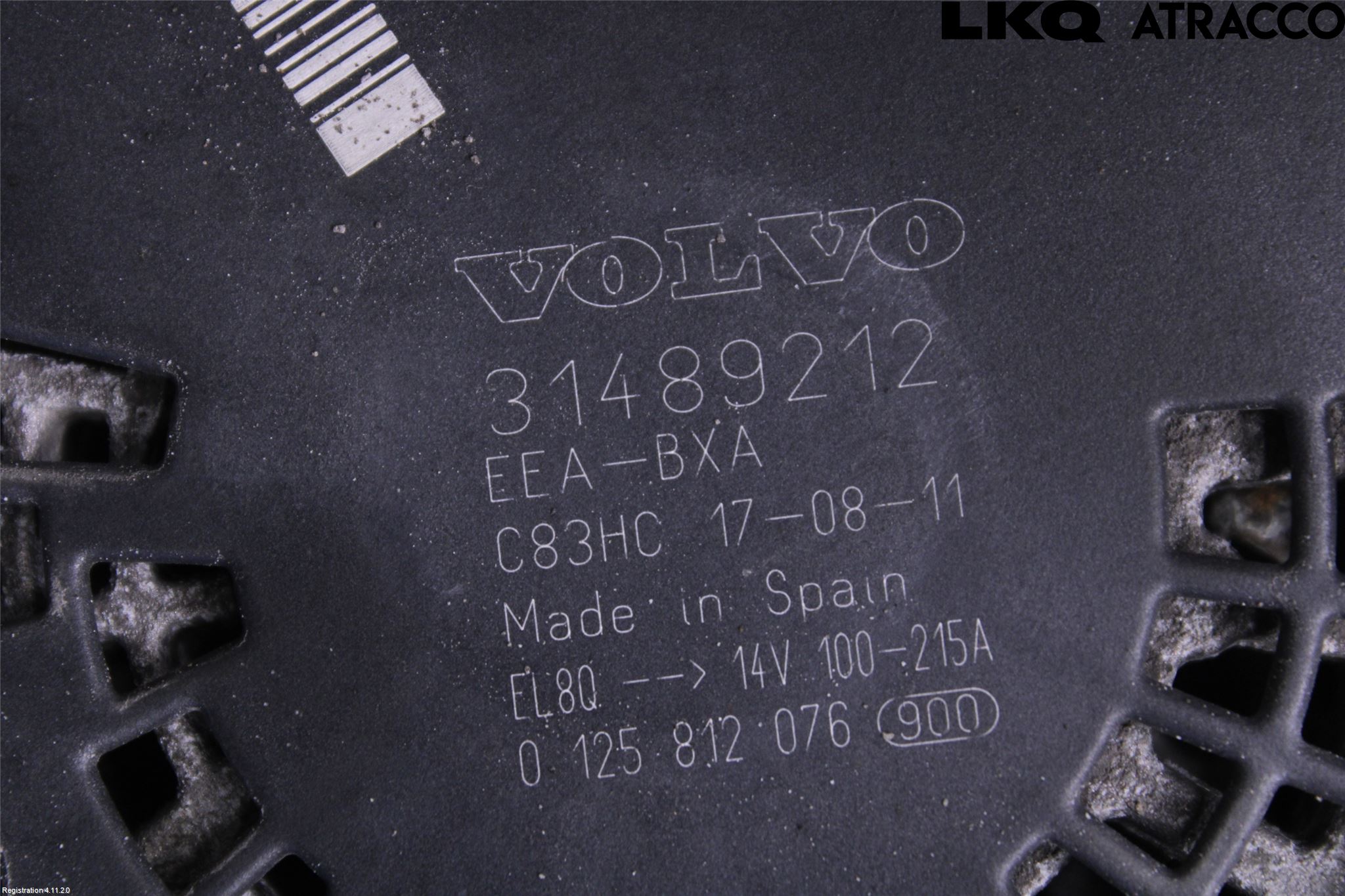 Volvo V40 12-19 Generator