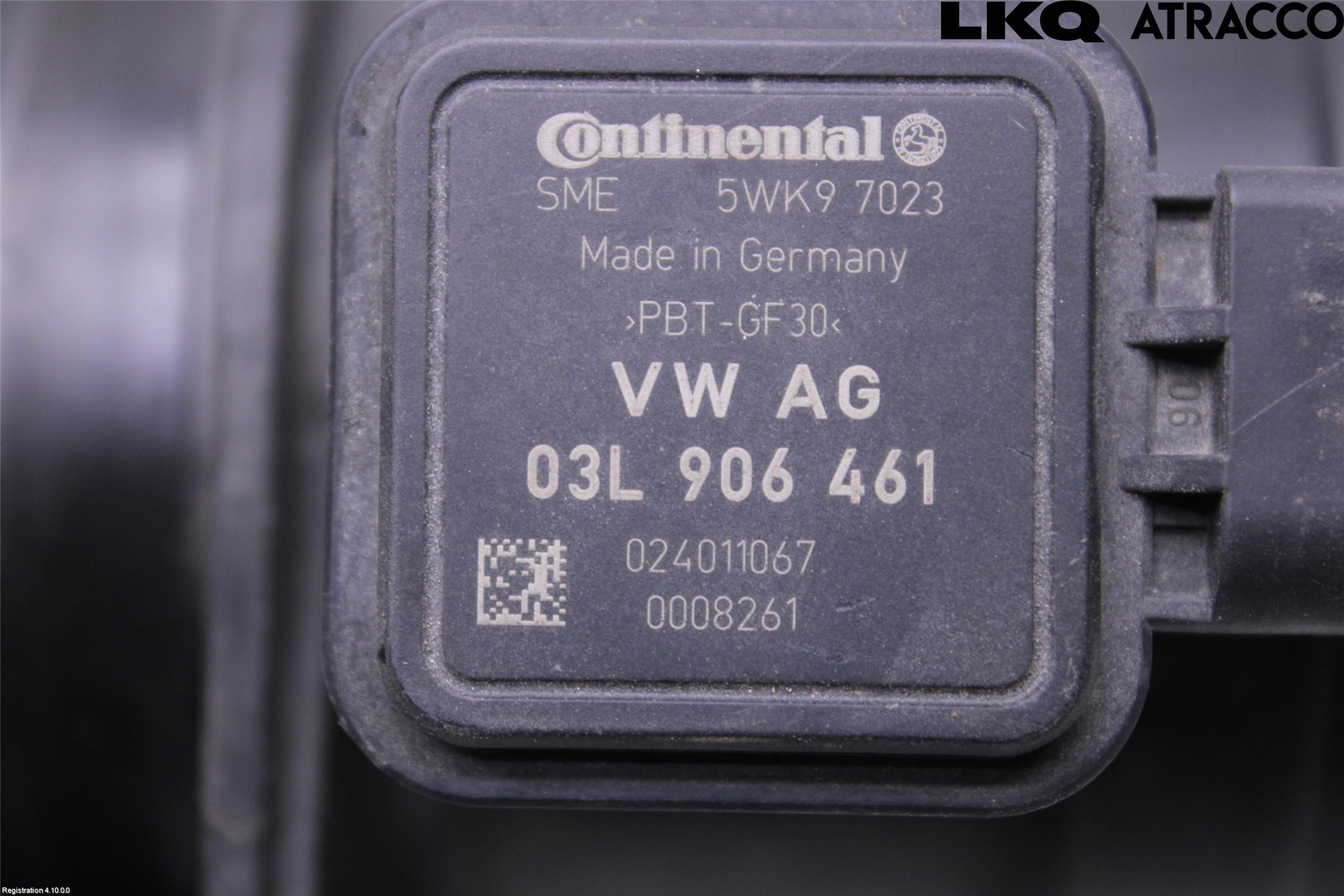 Volkswagen VW GOLF VI 09-13 Injluftmassamätare