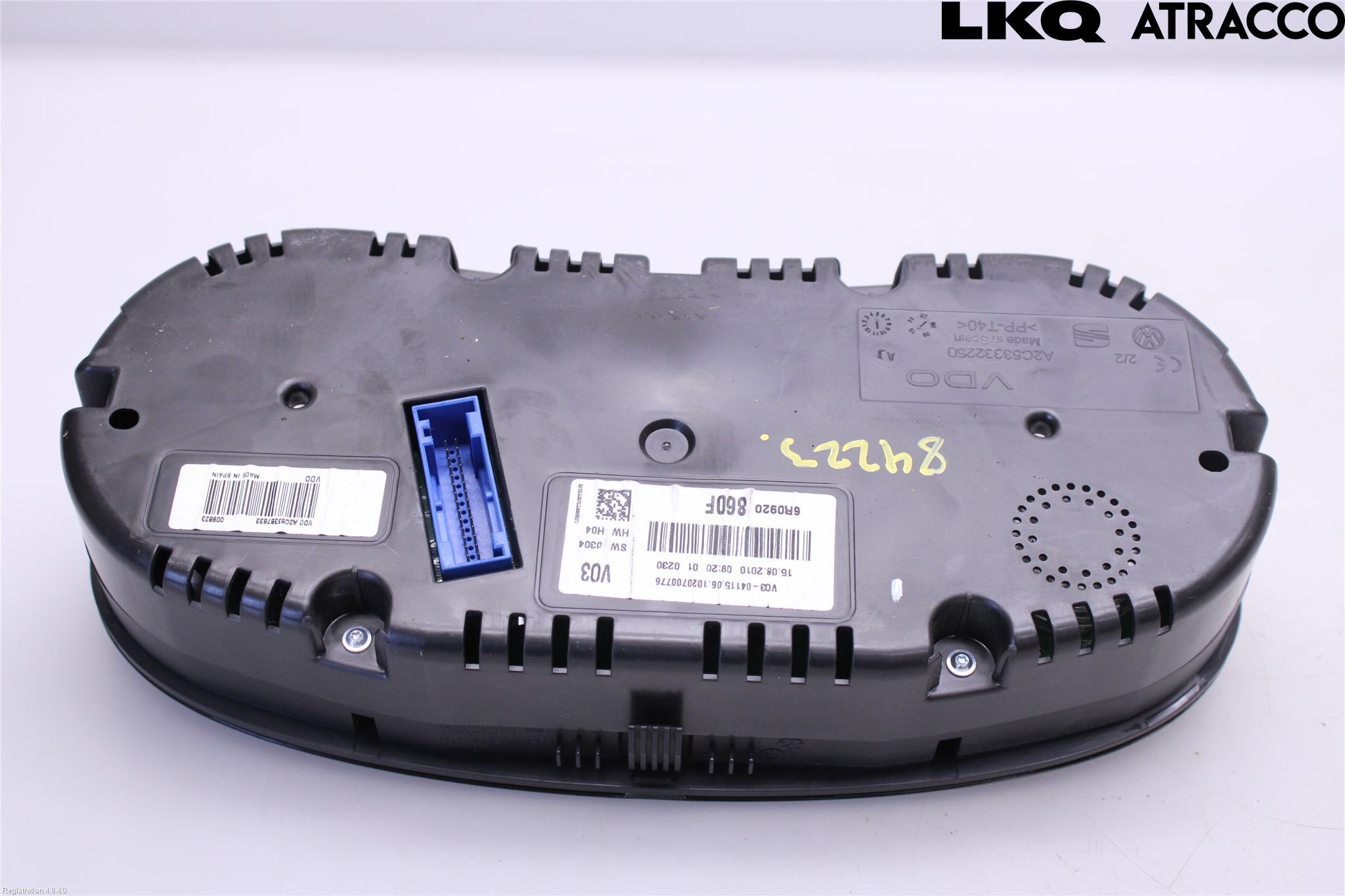 Volkswagen VW POLO 10-17 Instrument Komb