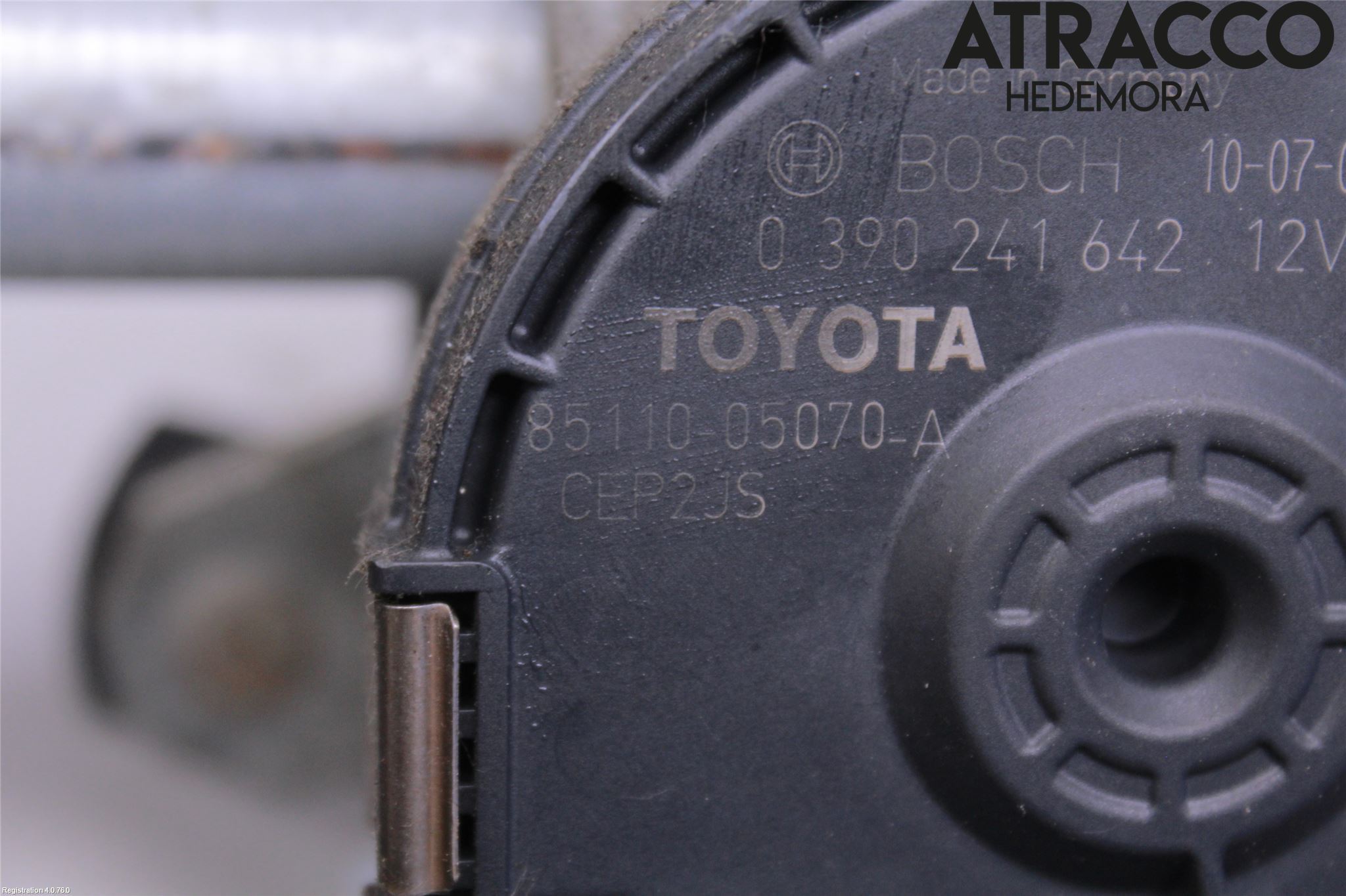Toyota AVENSIS 09-15 Torkarmotor Vindruta