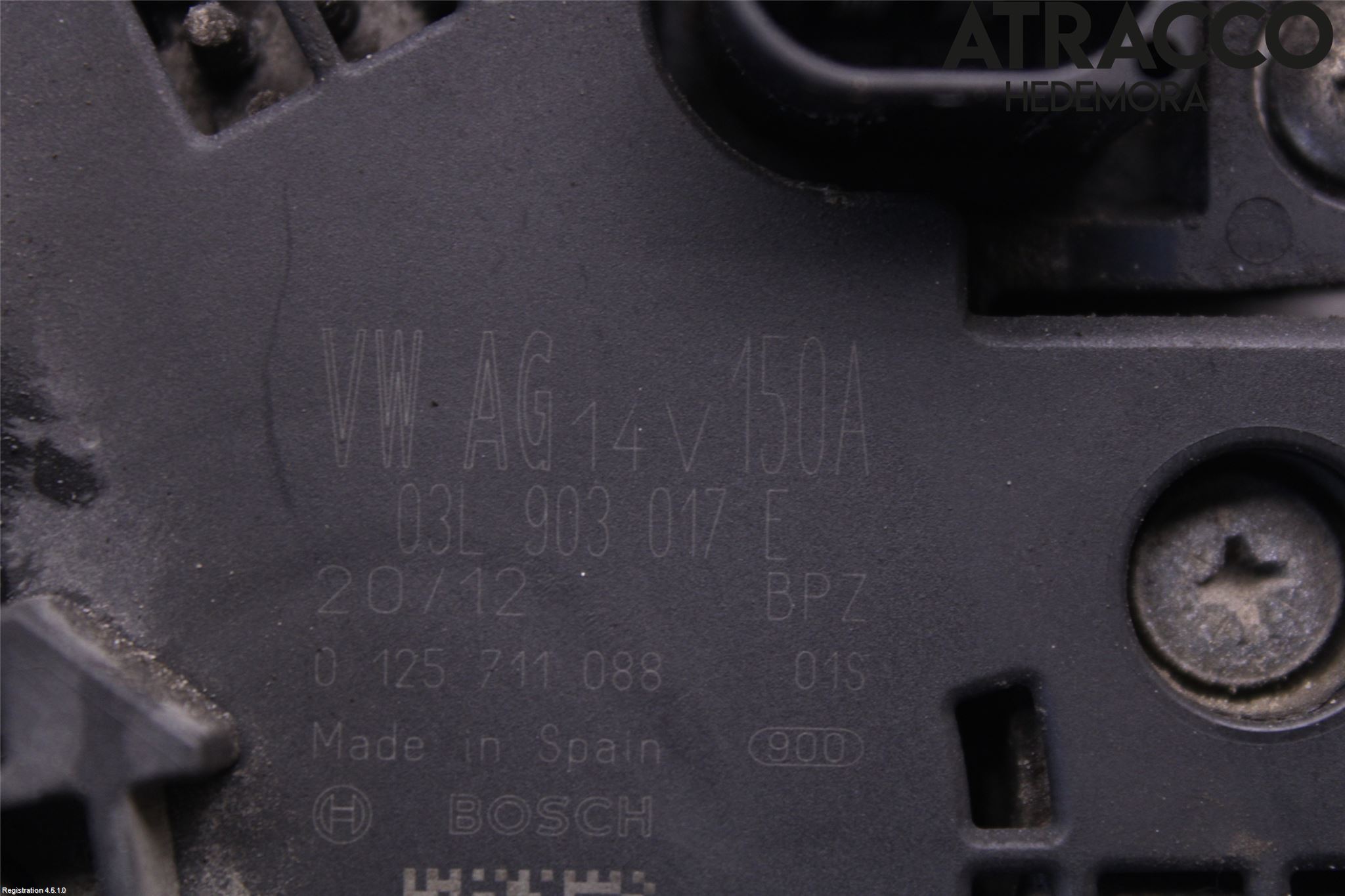 Audi A4/S4 08-11 Generator