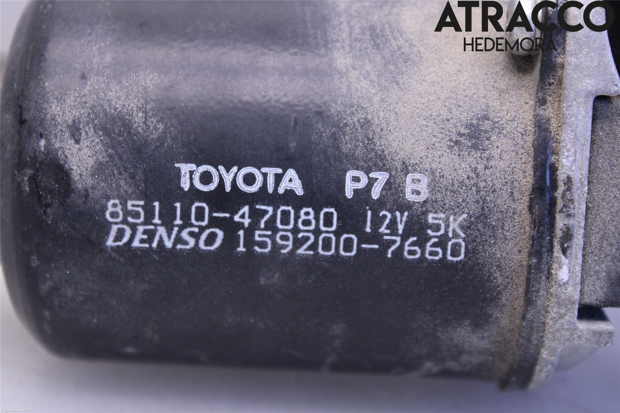 Toyota PRIUS NWH20 04-08 Torkarmotor Vindruta