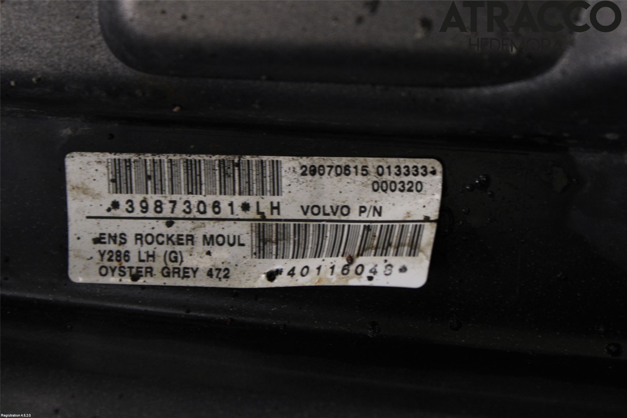 Volvo S80 07-13 Sidokjol Vä