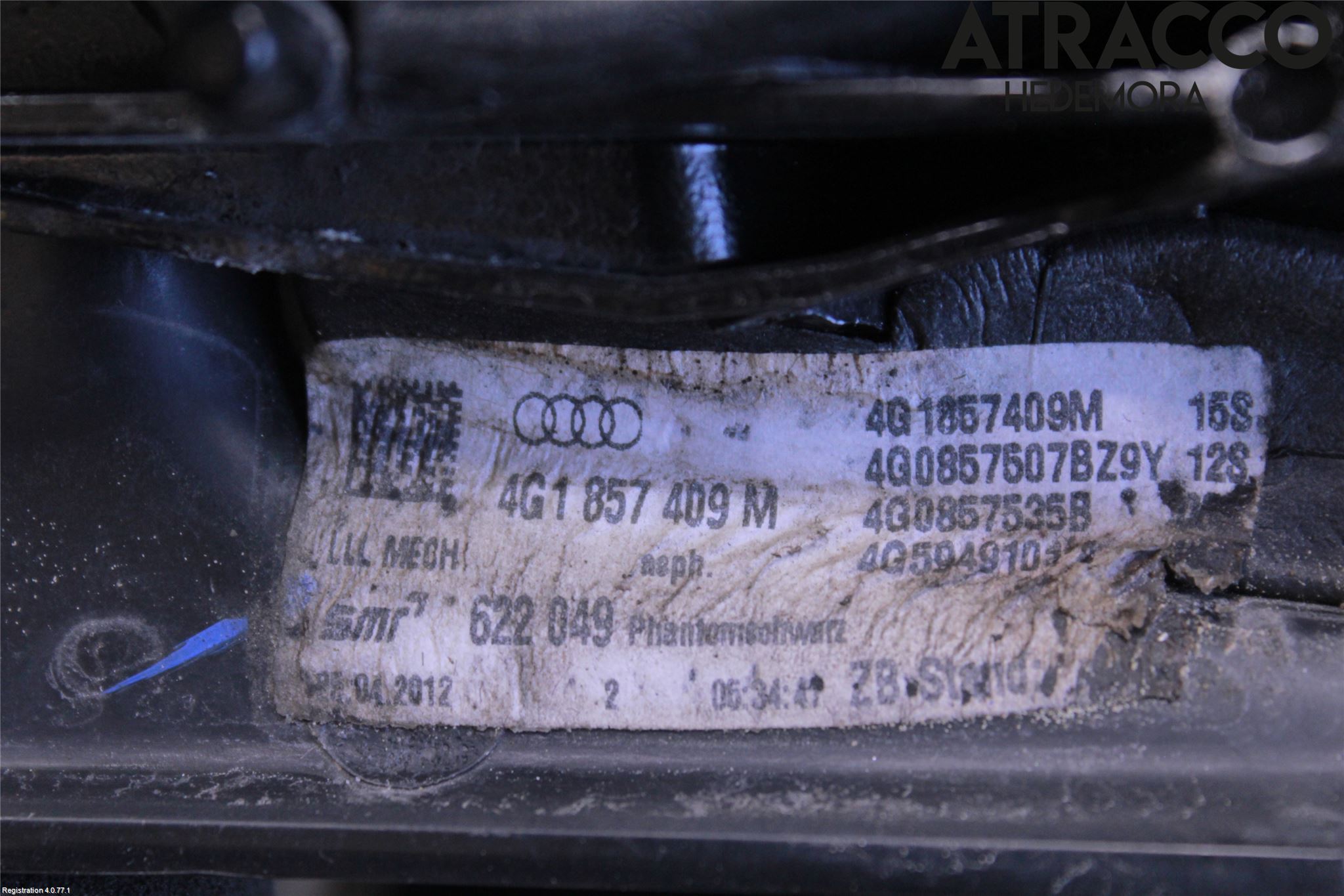 Audi A6 ALLROAD 12-18 Spegel Yttre El Vä
