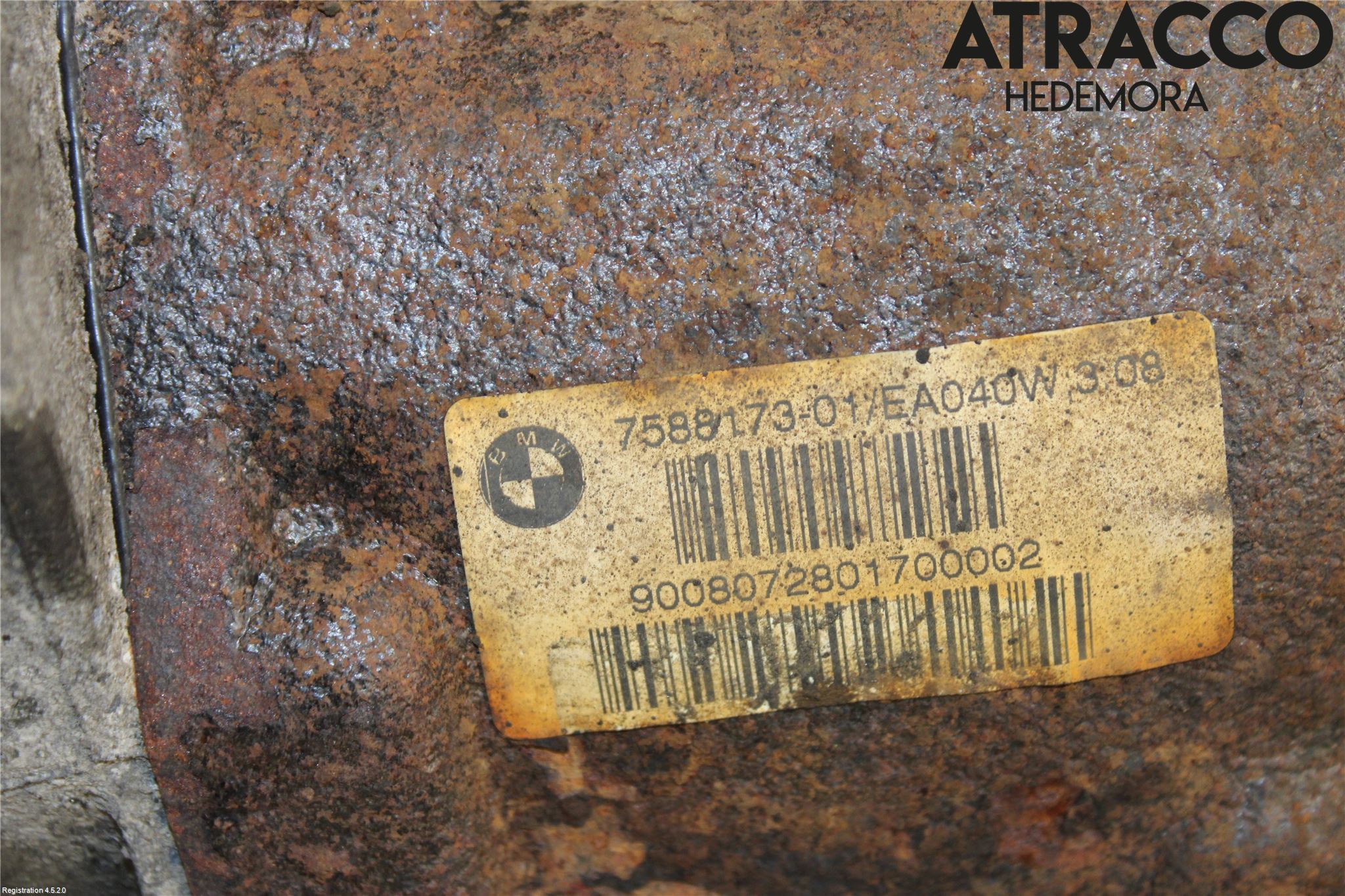 BMW 1 E82/88 Coupé/Cab 06-13 Bakväxel-Diff