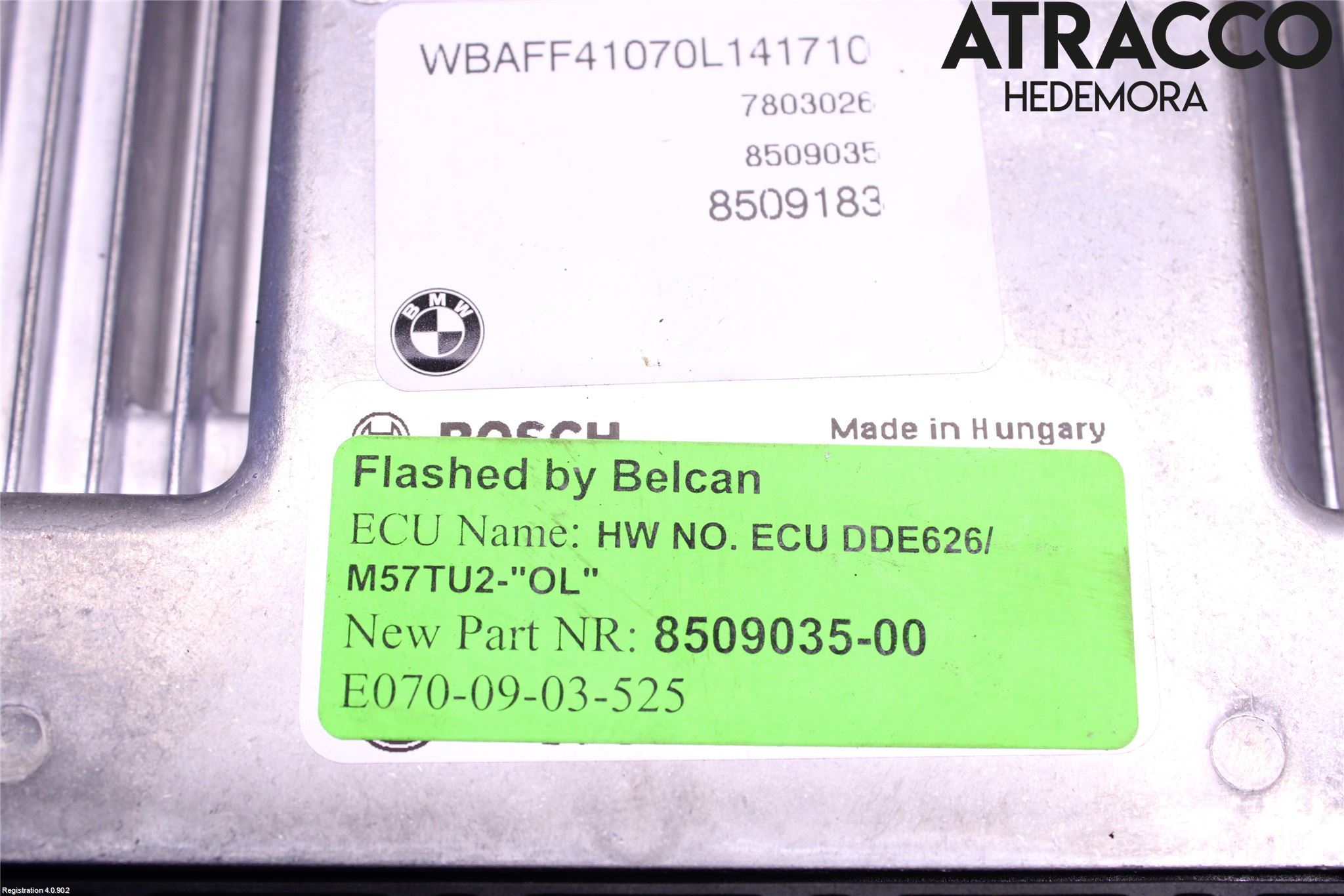 BMW X5 E70 07-13 Styrenhet Inspump Diesel