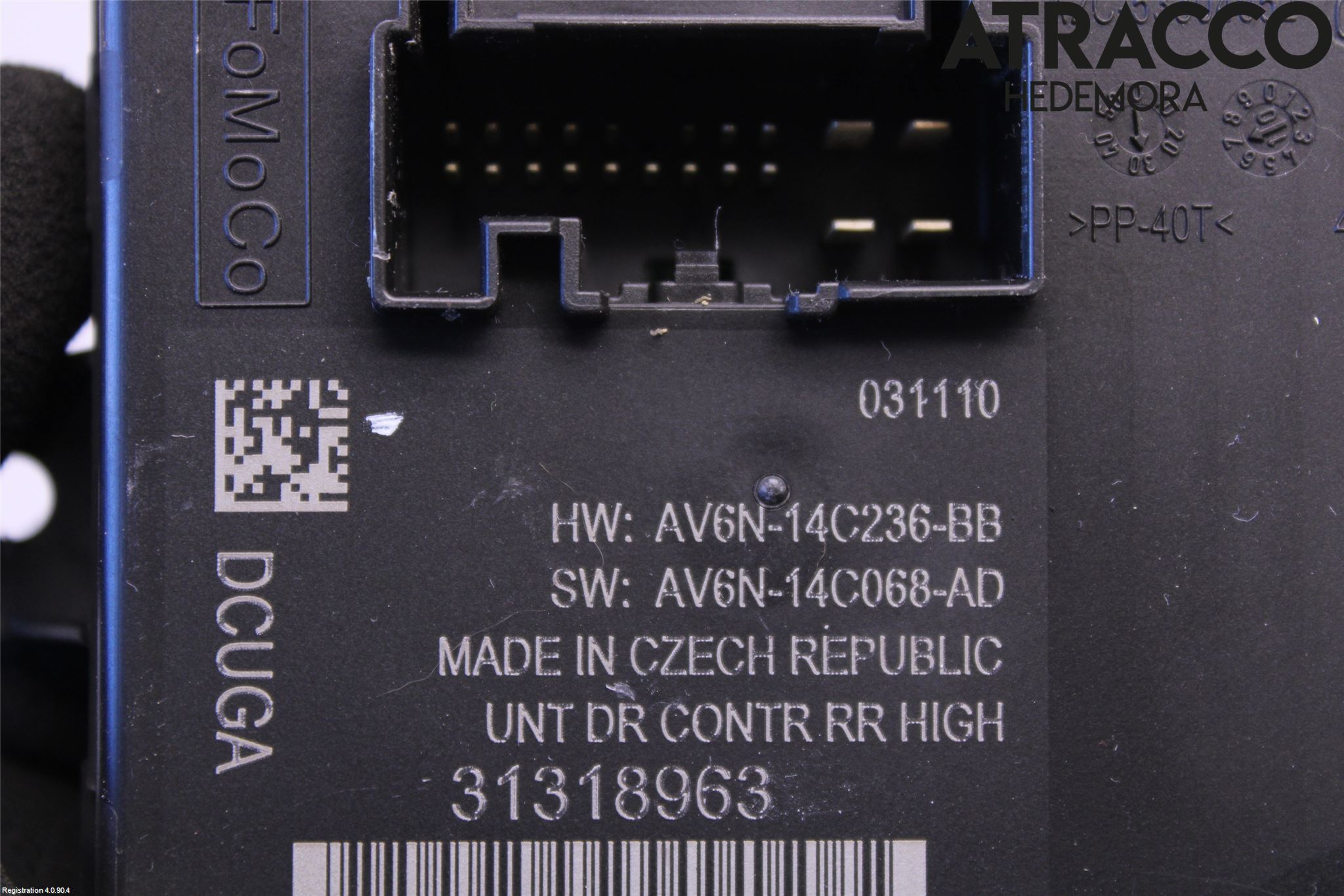 Volvo V60 11-13 Styrenhet Dörr