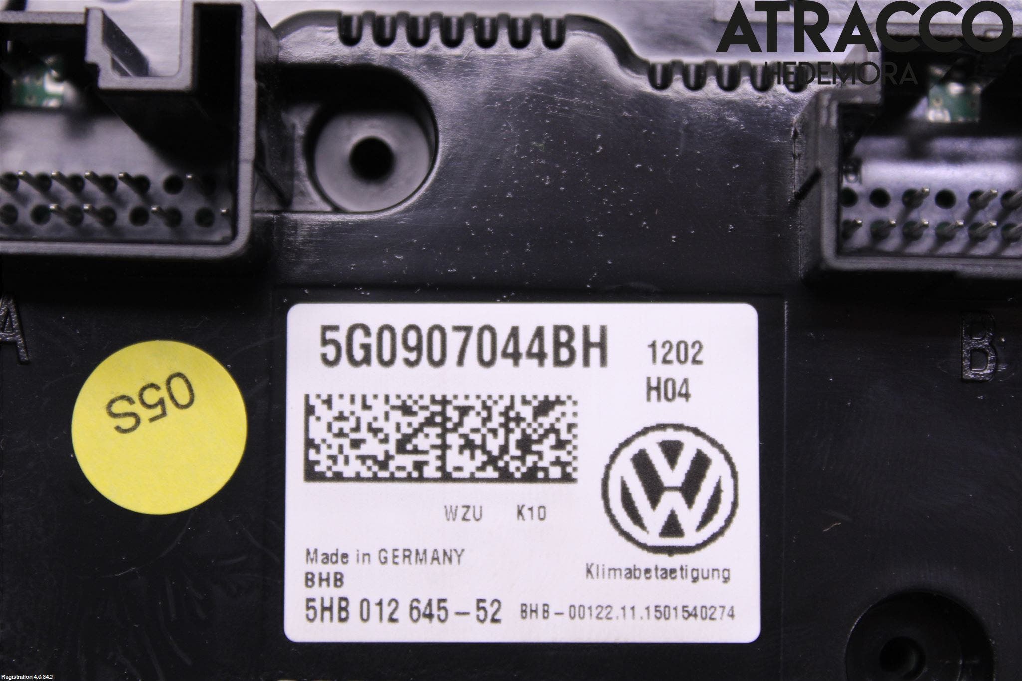 Volkswagen VW PASSAT 15-19 Ac Styrenhet Ac Manöveren