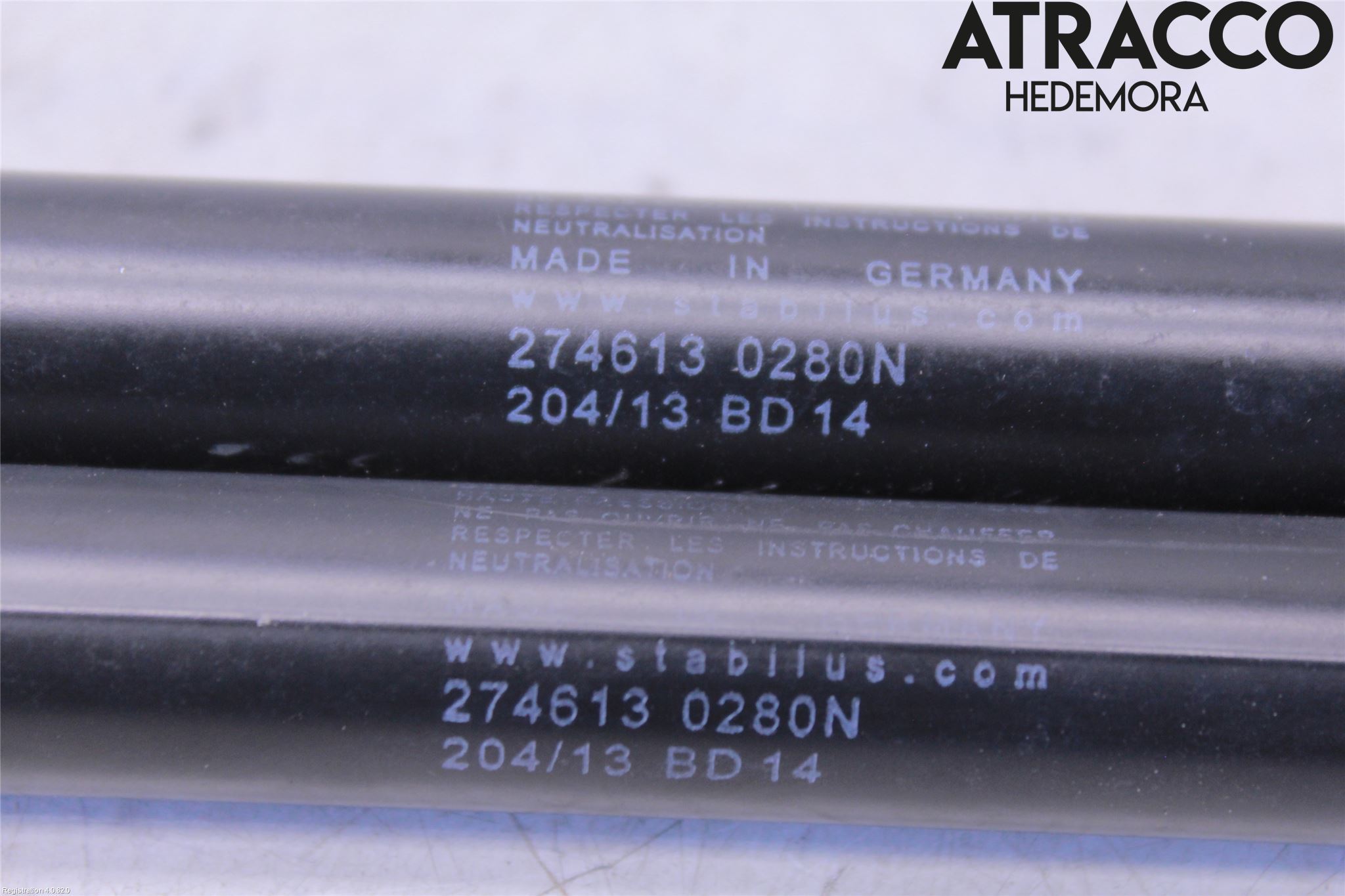 Mopedbil Aixam AIXAM COUPE Gasfjäder Baklucka