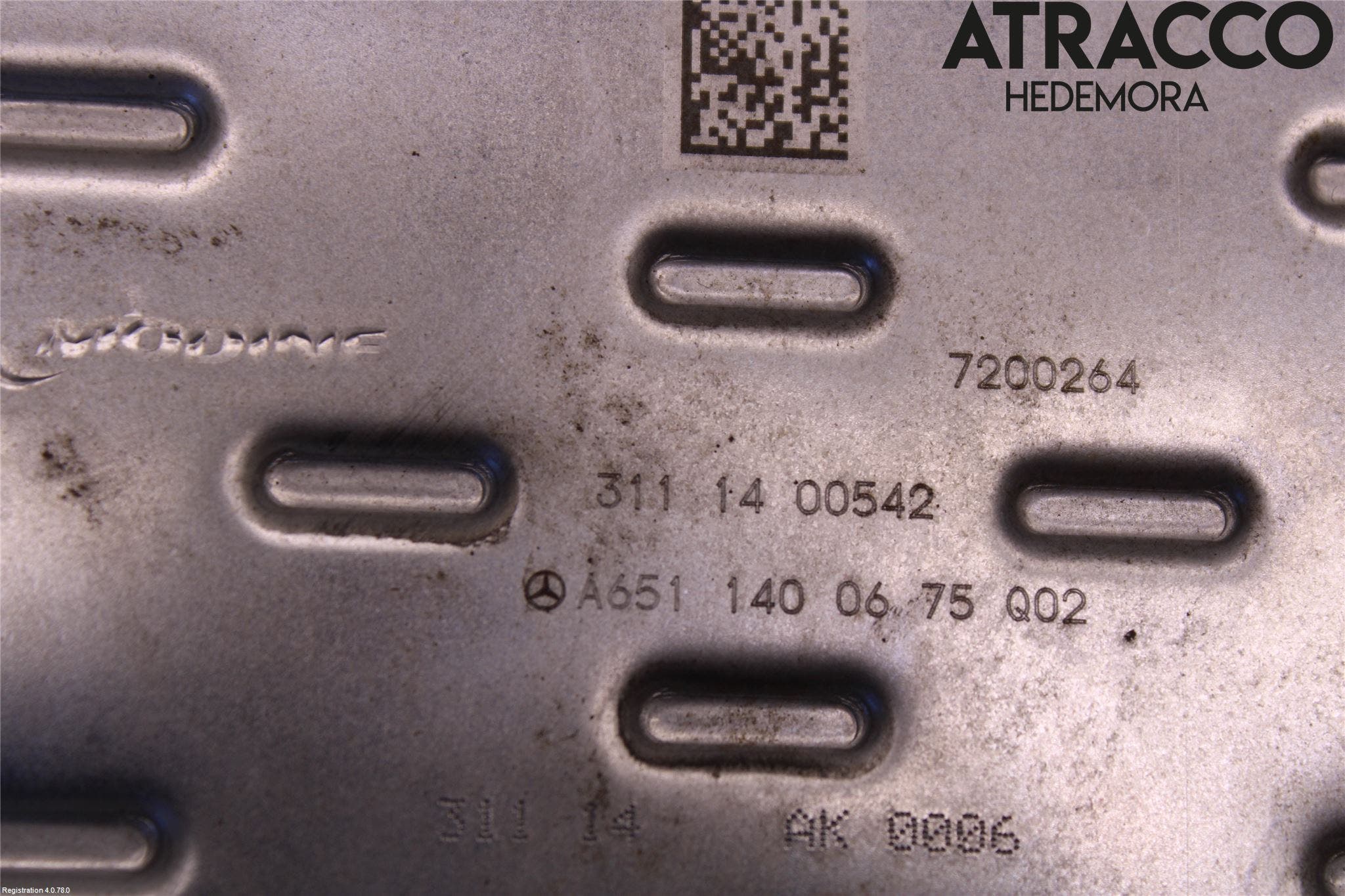 Mercedes-Benz MB C-KLASS (W205) 14-21 Avgaskylare