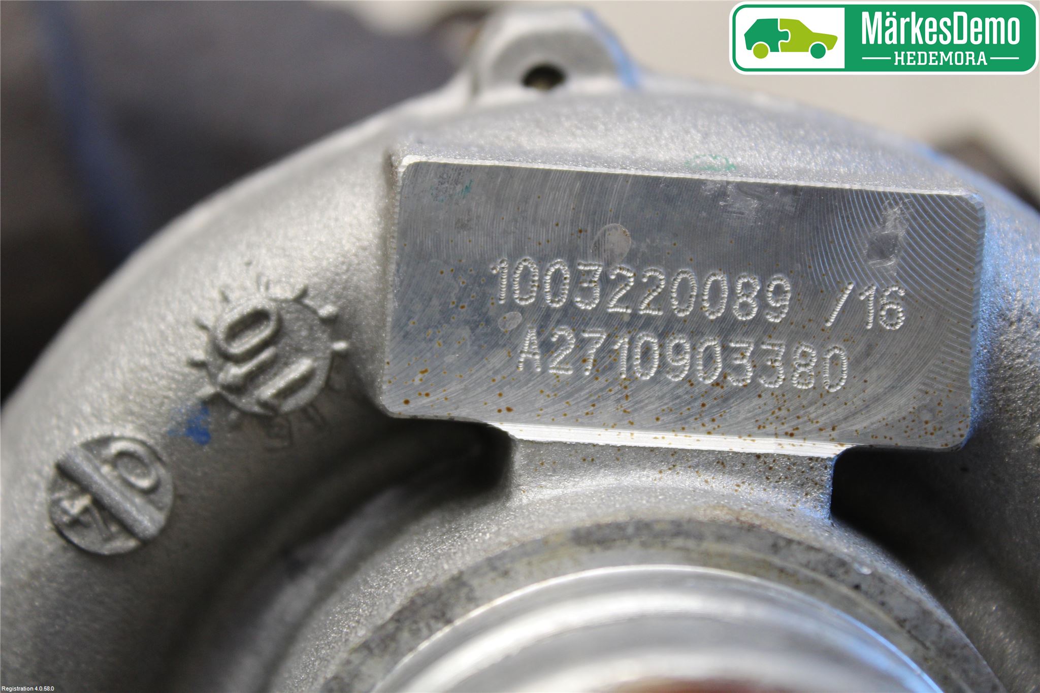 Mercedes-Benz MB C-KLASS (W204) 07-15 Turboaggregat
