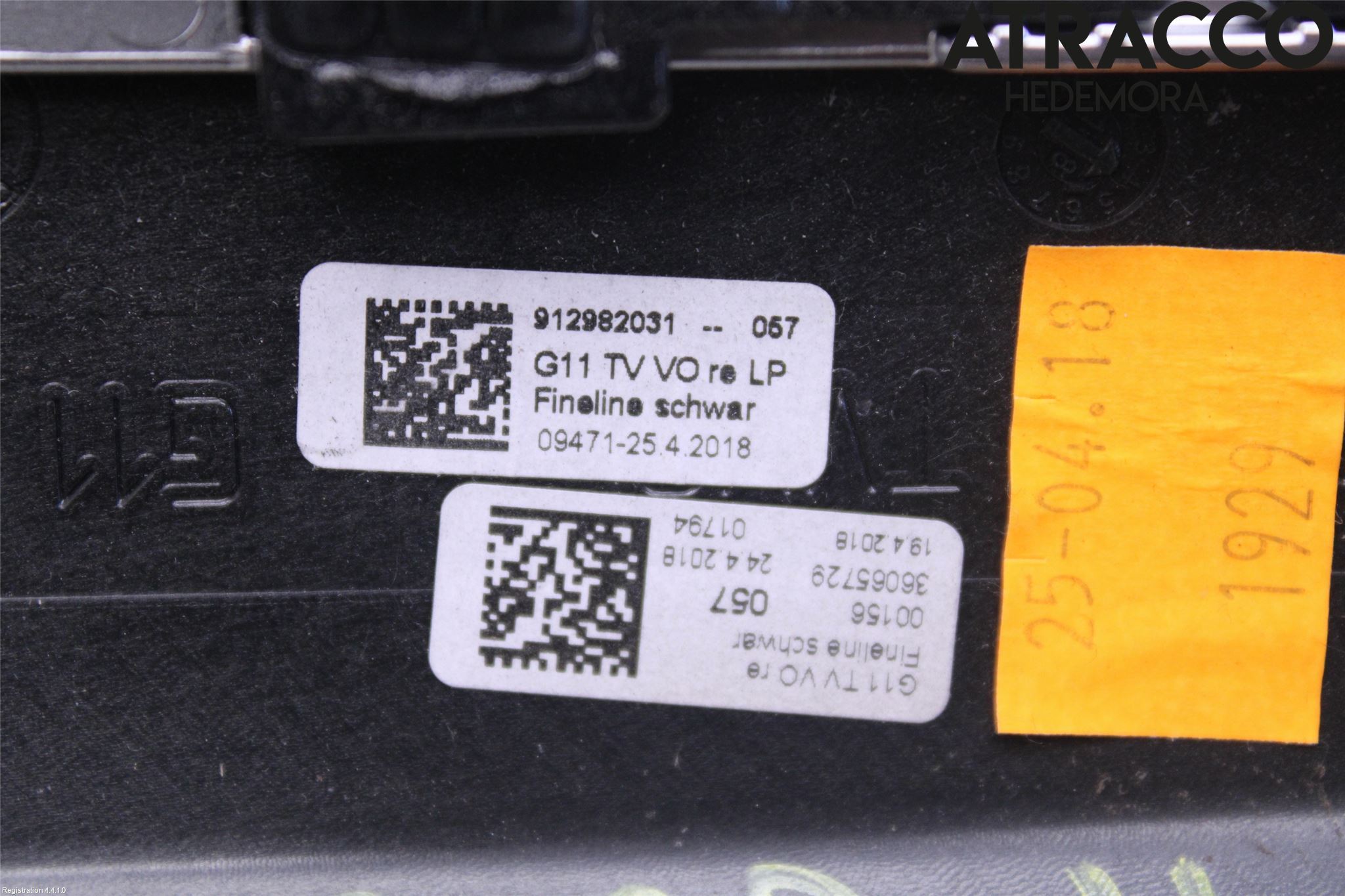 BMW 7 G11/G12 15-22 Dörr Dekorlist Fram Hö