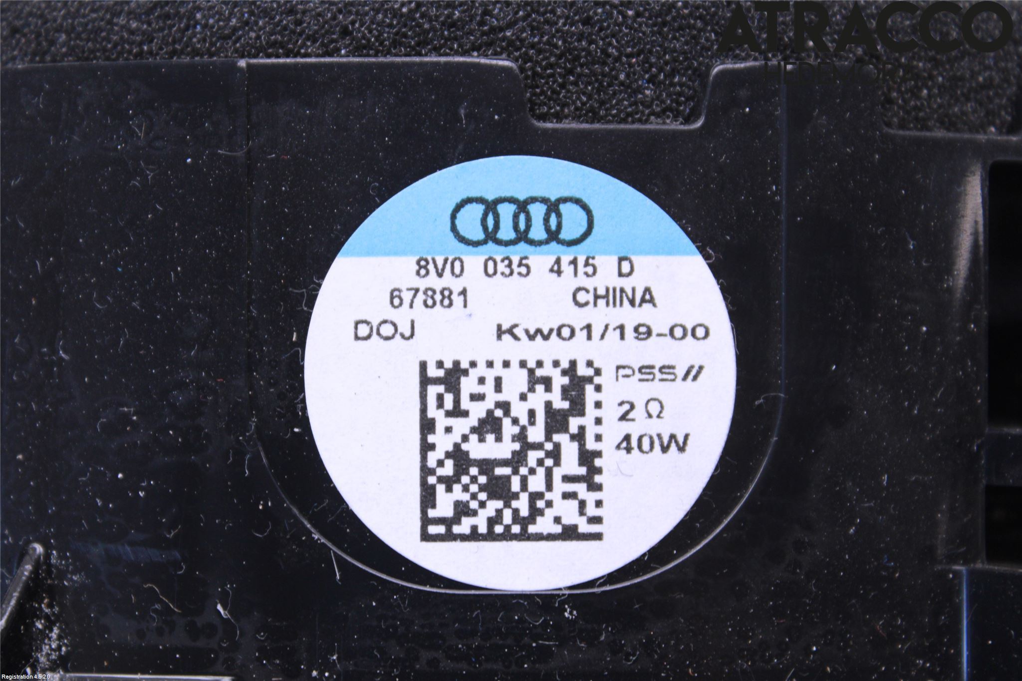 Audi A3/S3 8V 13-20 Högtalare