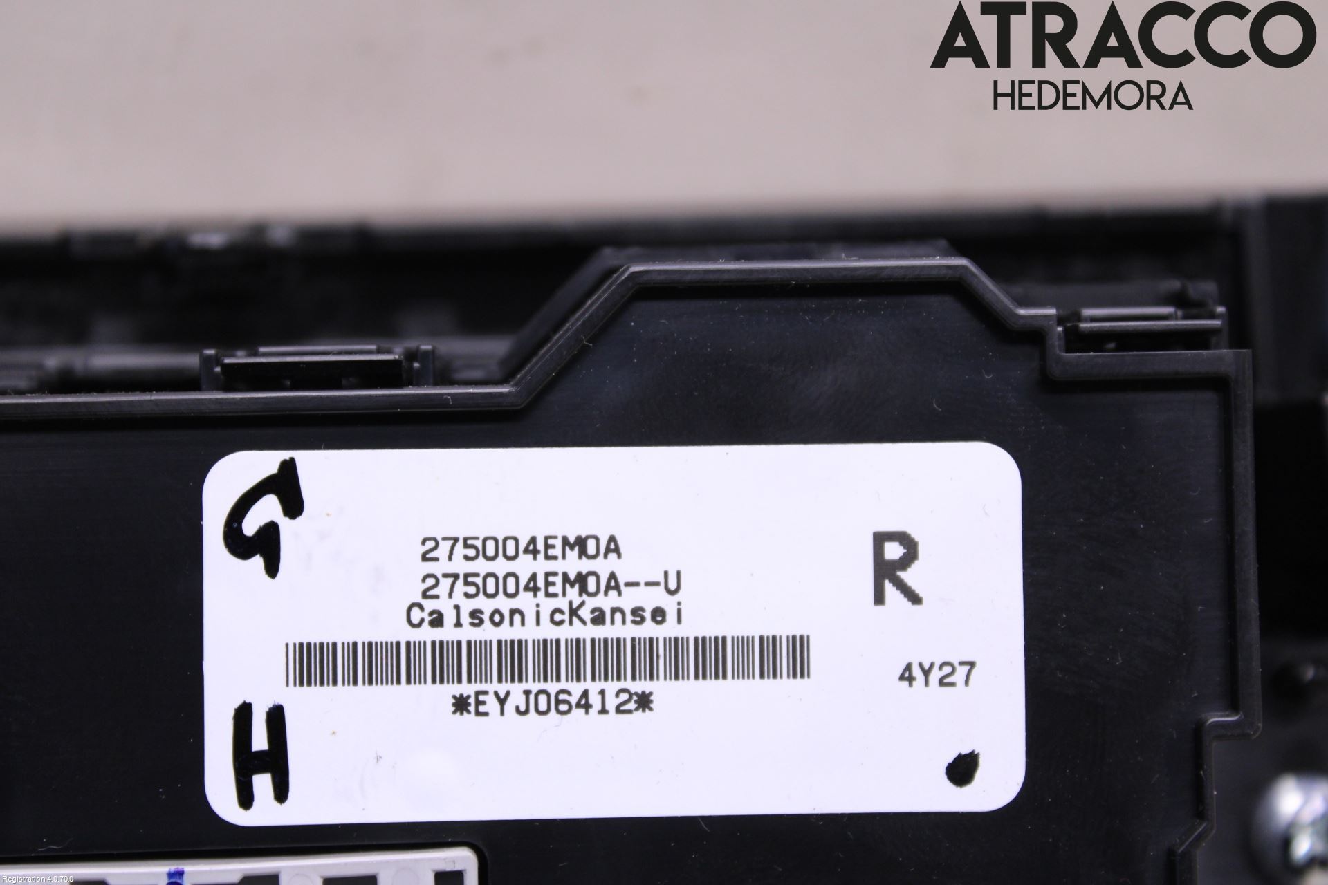Nissan QASHQAI 14-17 Ac Styrenhet Ac Manöveren