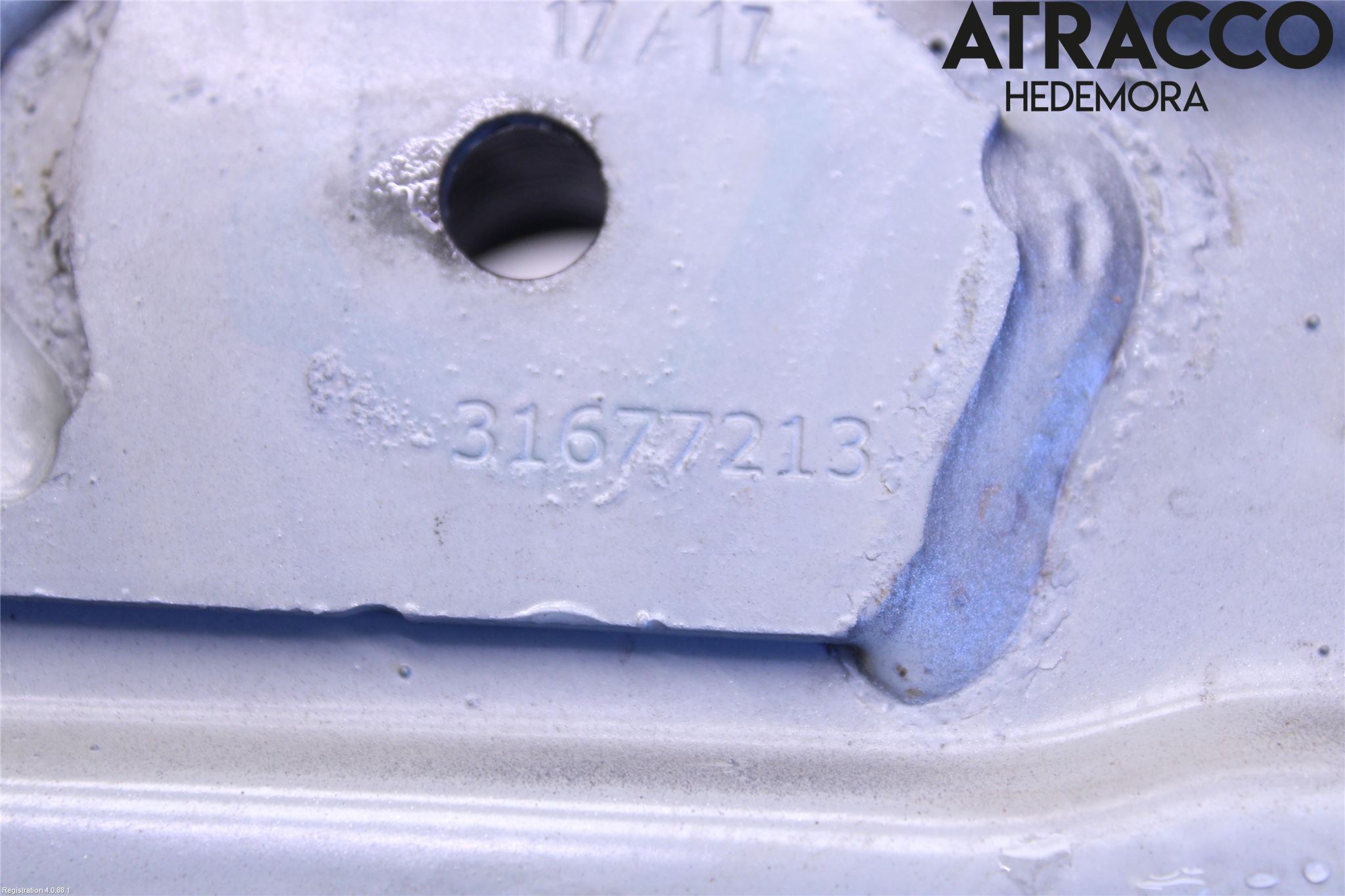 Volvo S90 17->> Stötfångarbärjärn Bak