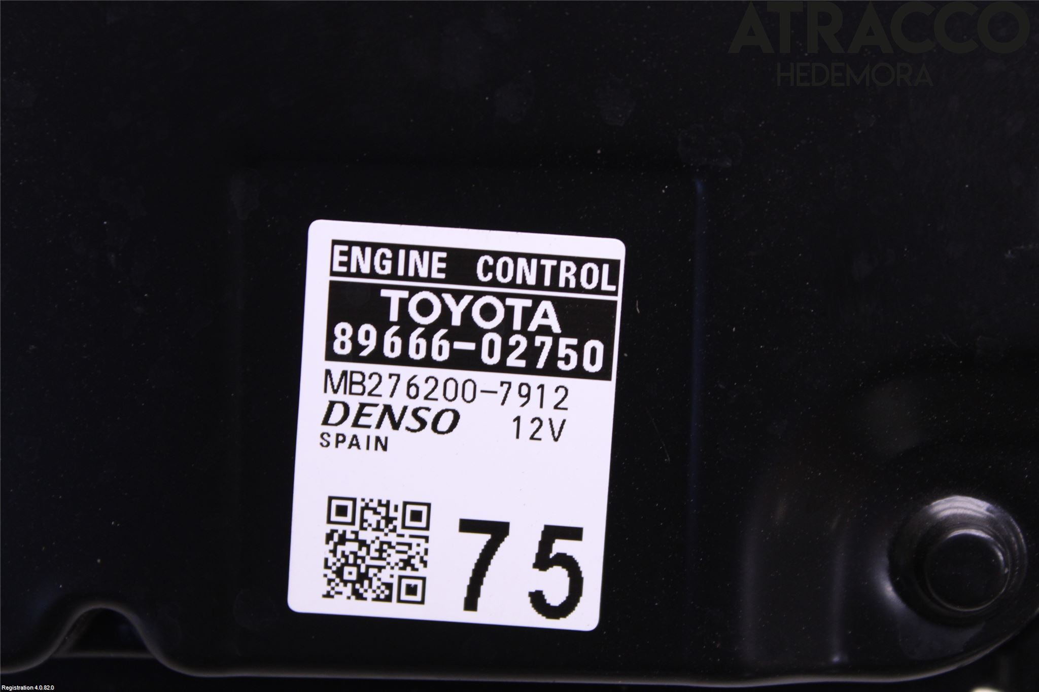 Toyota COROLLA 19- Styrenhet Insprut Bensin